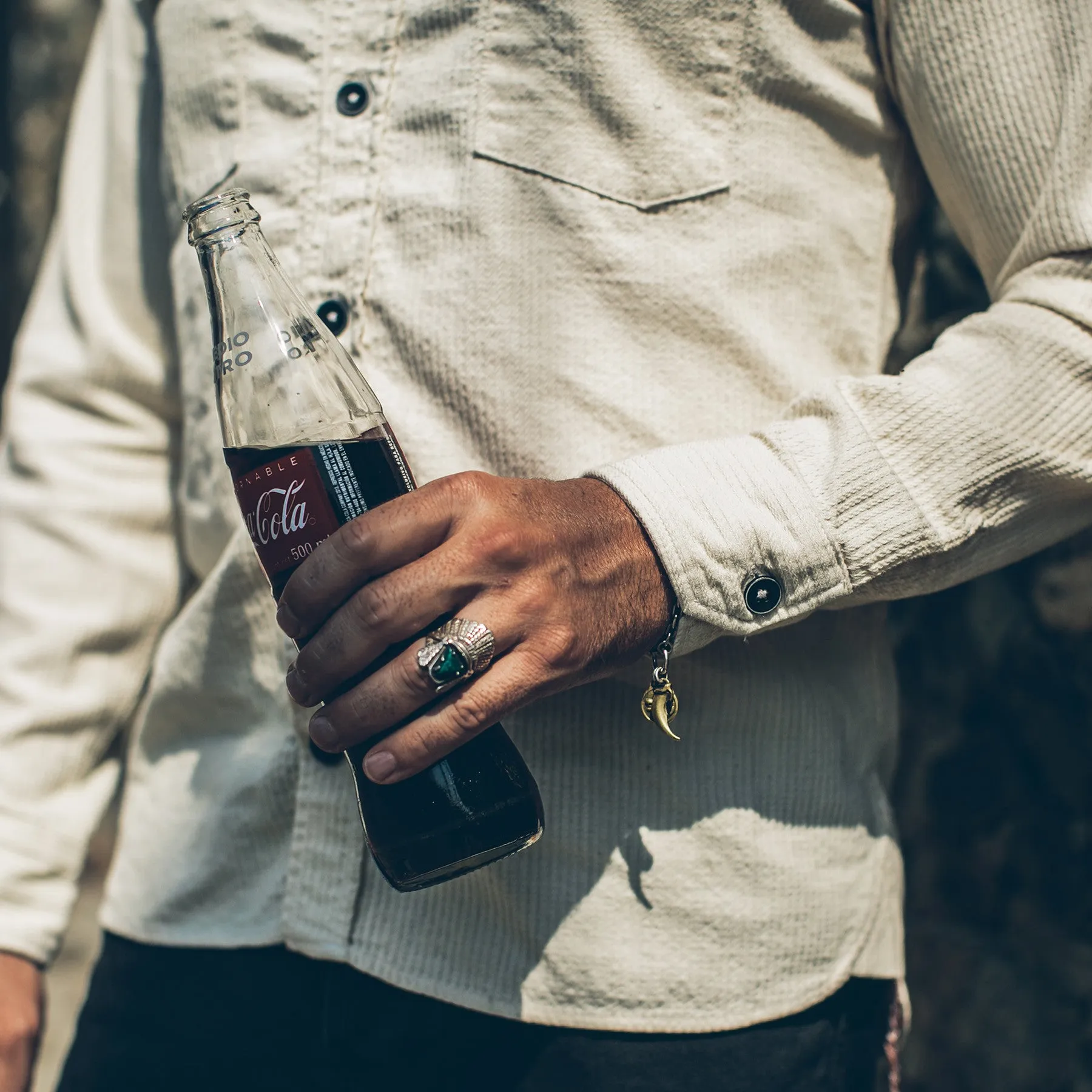 The Utility Shirt in Cone Mills Corded Natural sold by Taylor Stitch product image thumbnail 5