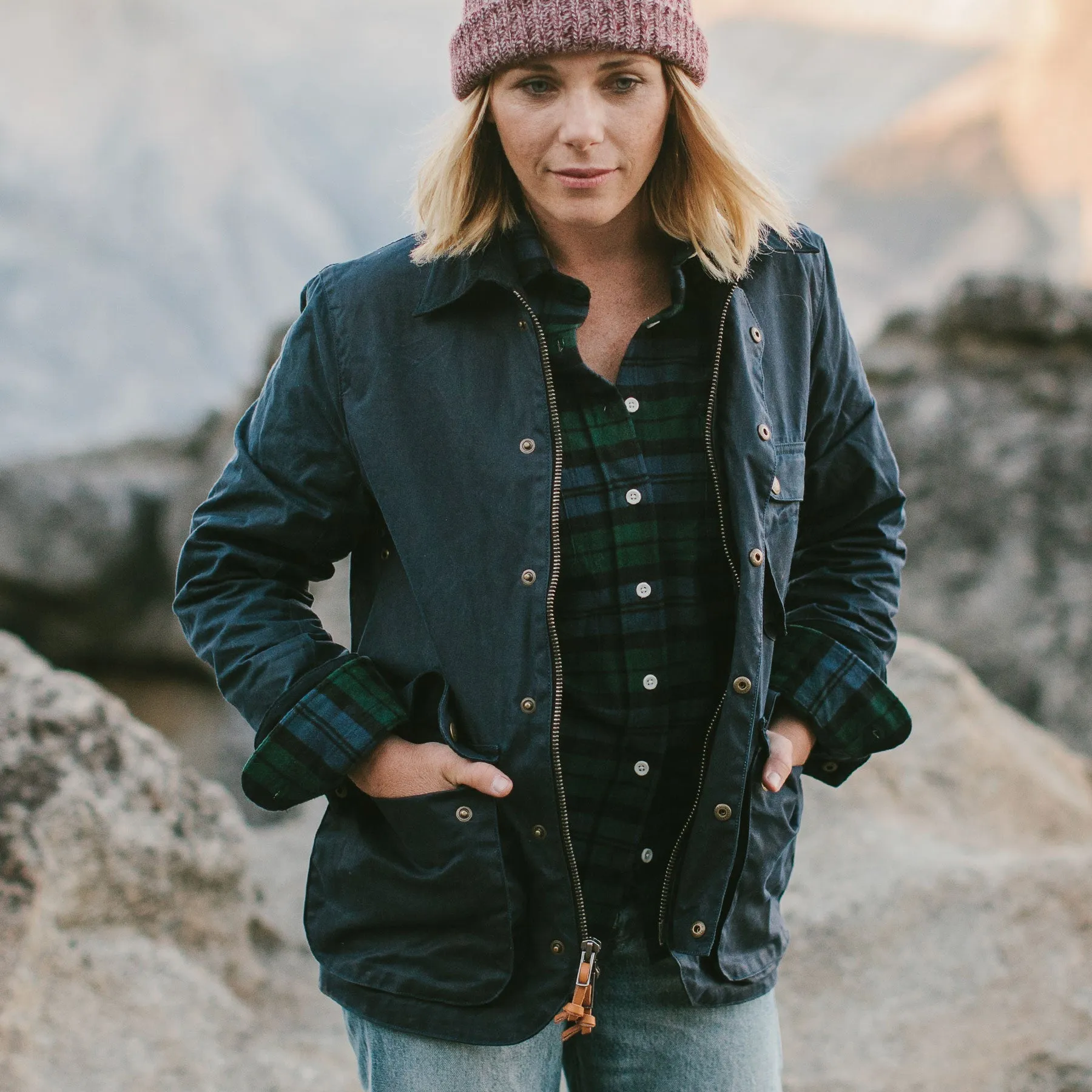 The Field Jacket in Navy sold by Taylor Stitch product image thumbnail 2