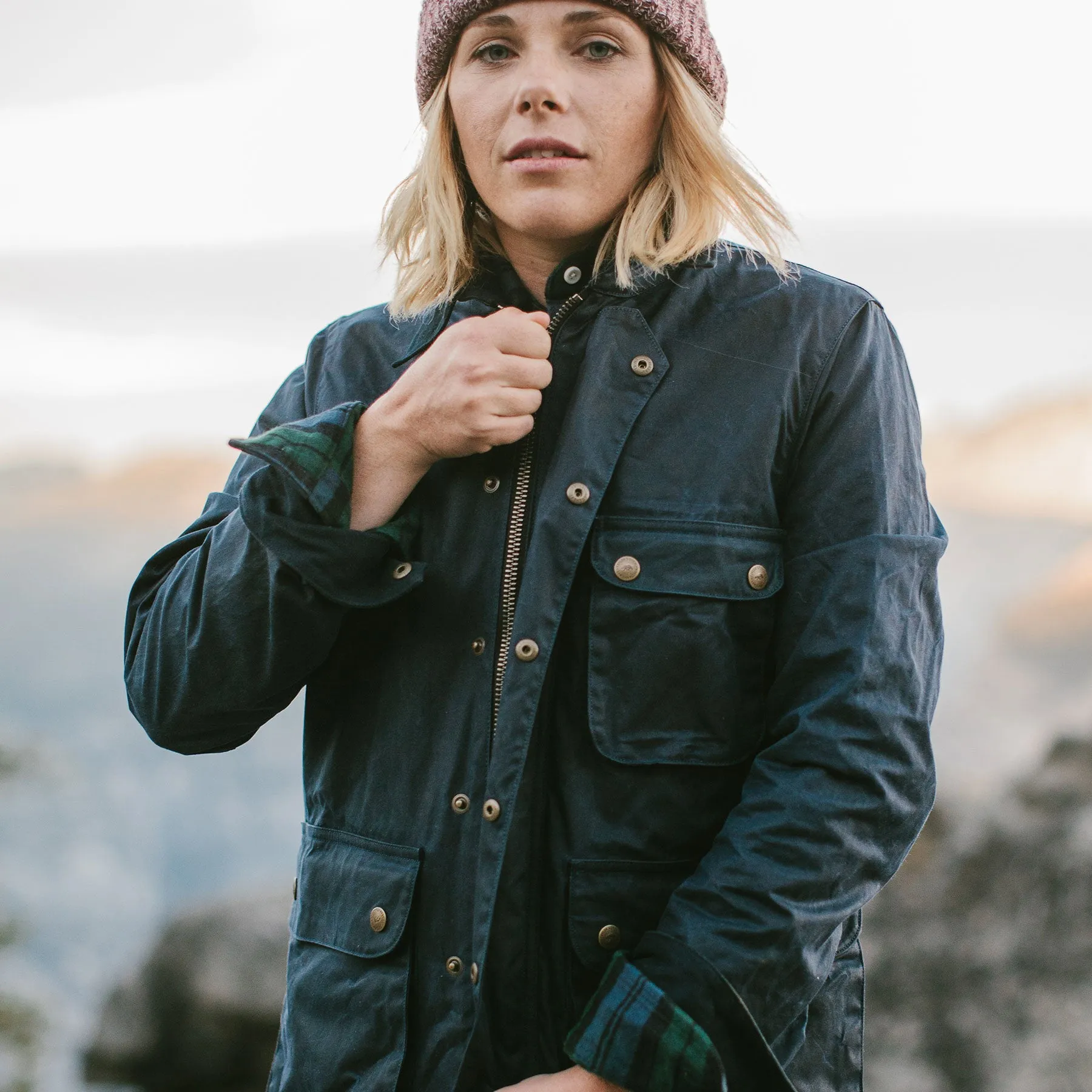 The Field Jacket in Navy sold by Taylor Stitch product image thumbnail 4