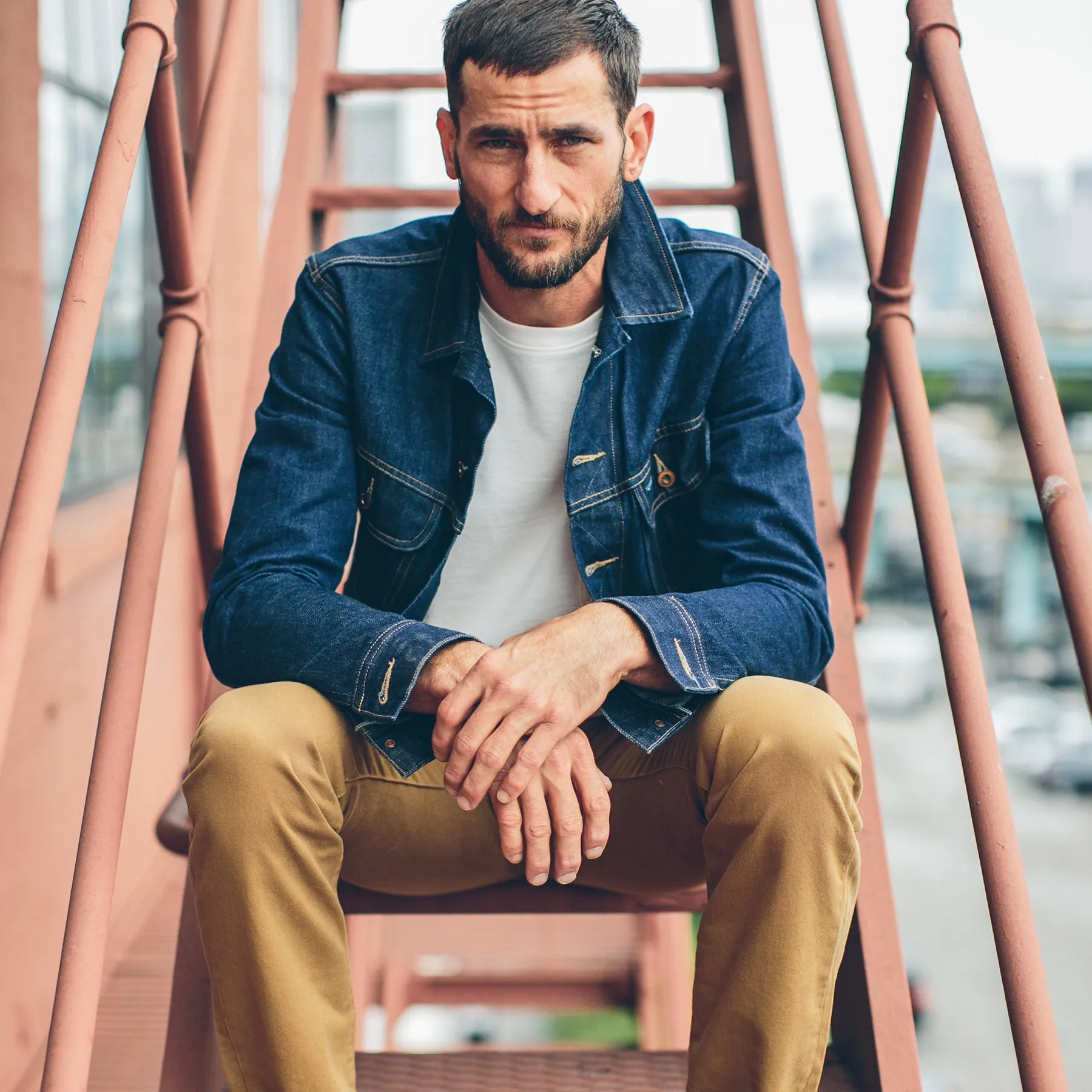 The Long Haul Jacket in Cone Mills '68 Selvage sold by Taylor Stitch product image thumbnail 2