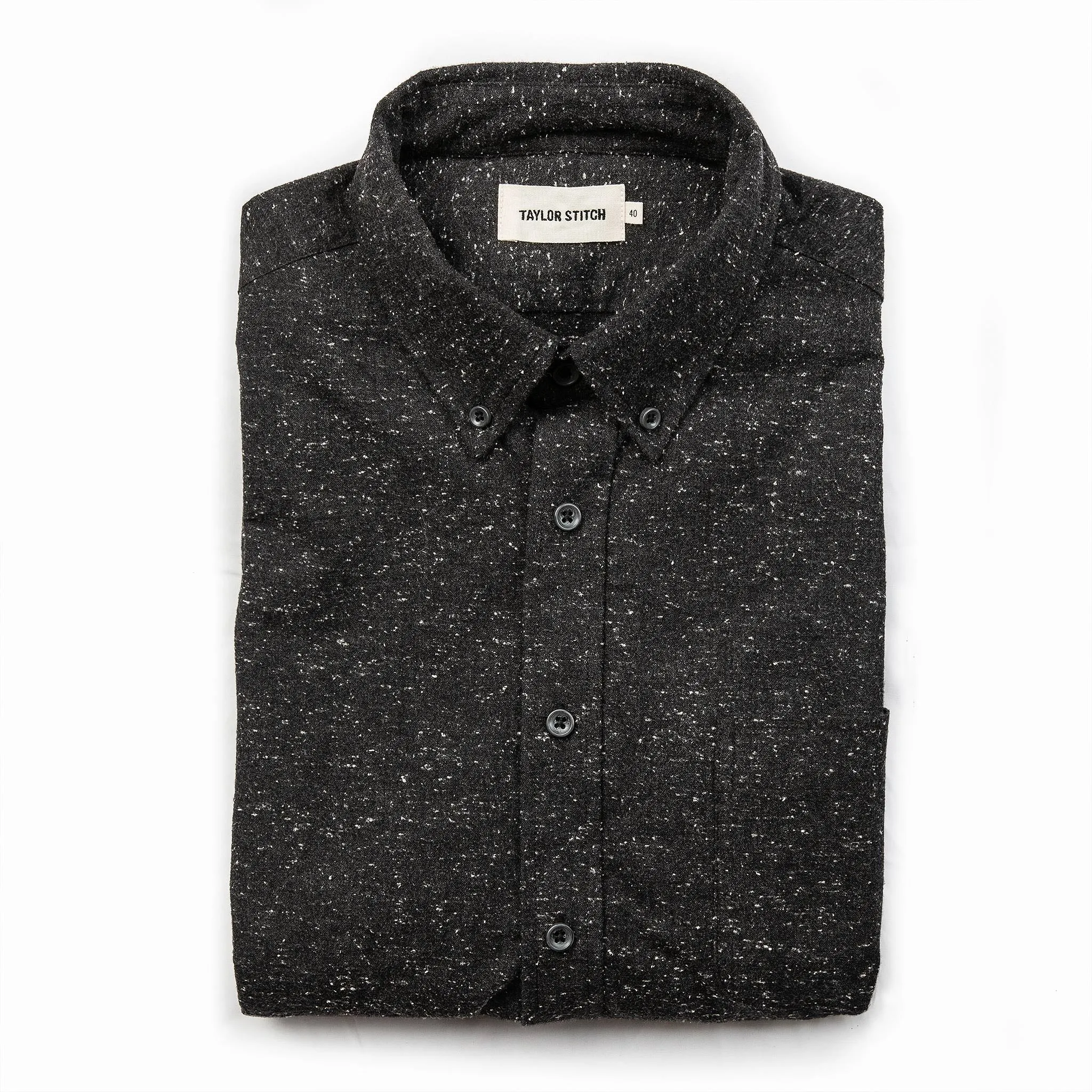 The Jack in Coal Donegal sold by Taylor Stitch