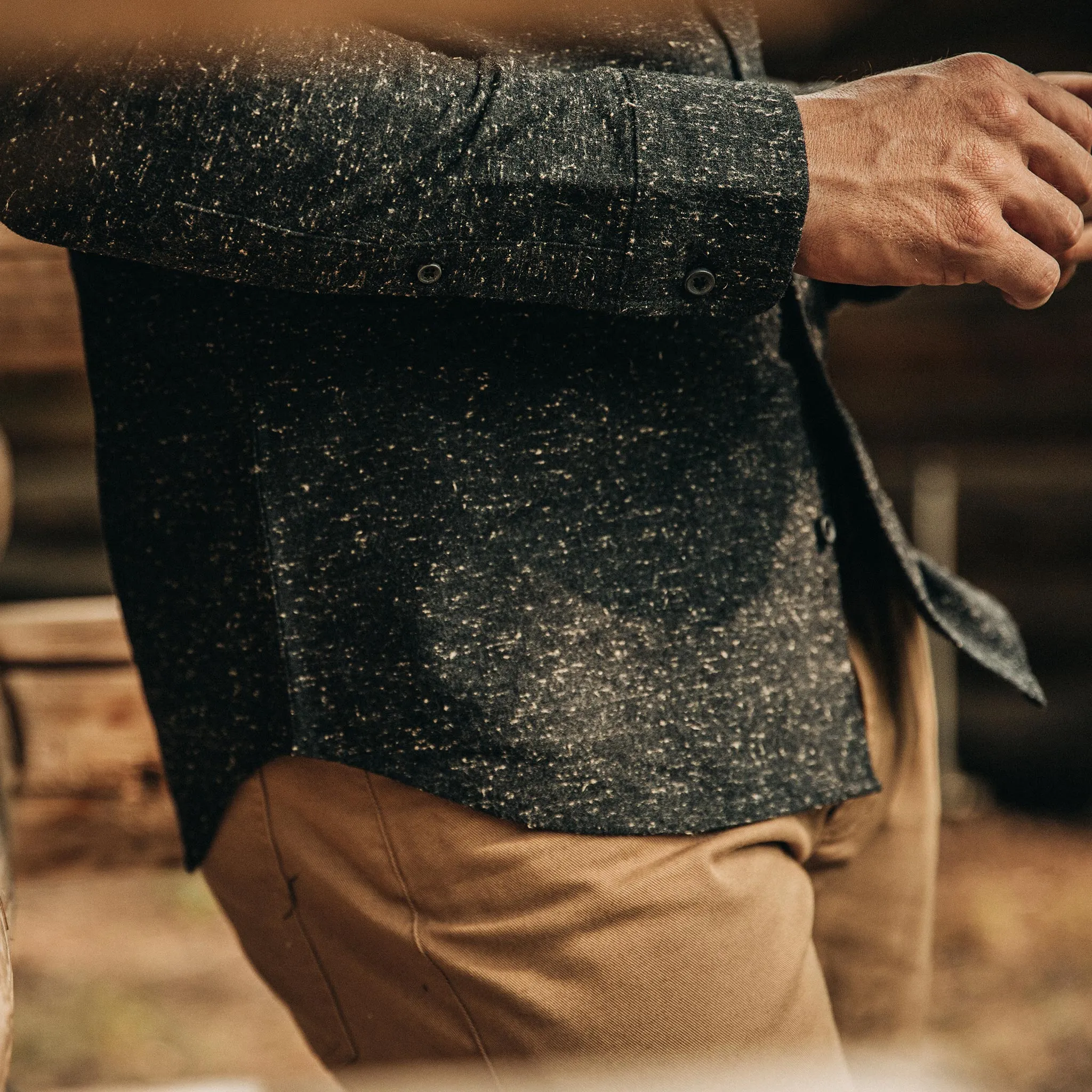 The Jack in Coal Donegal sold by Taylor Stitch product image thumbnail 4