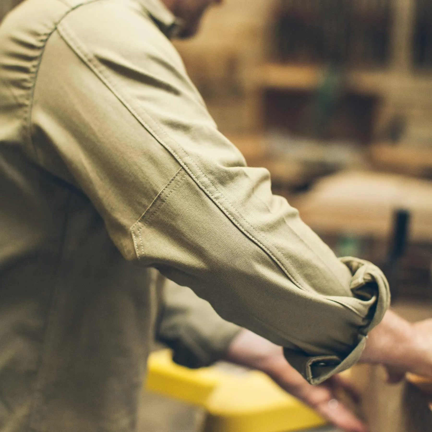 The Chore Shirt in Sage sold by Taylor Stitch product image thumbnail 3