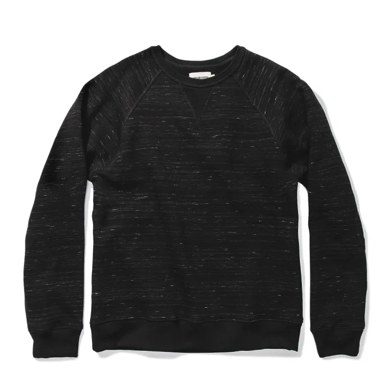 The Crew in Black Fleece sold by Taylor Stitch