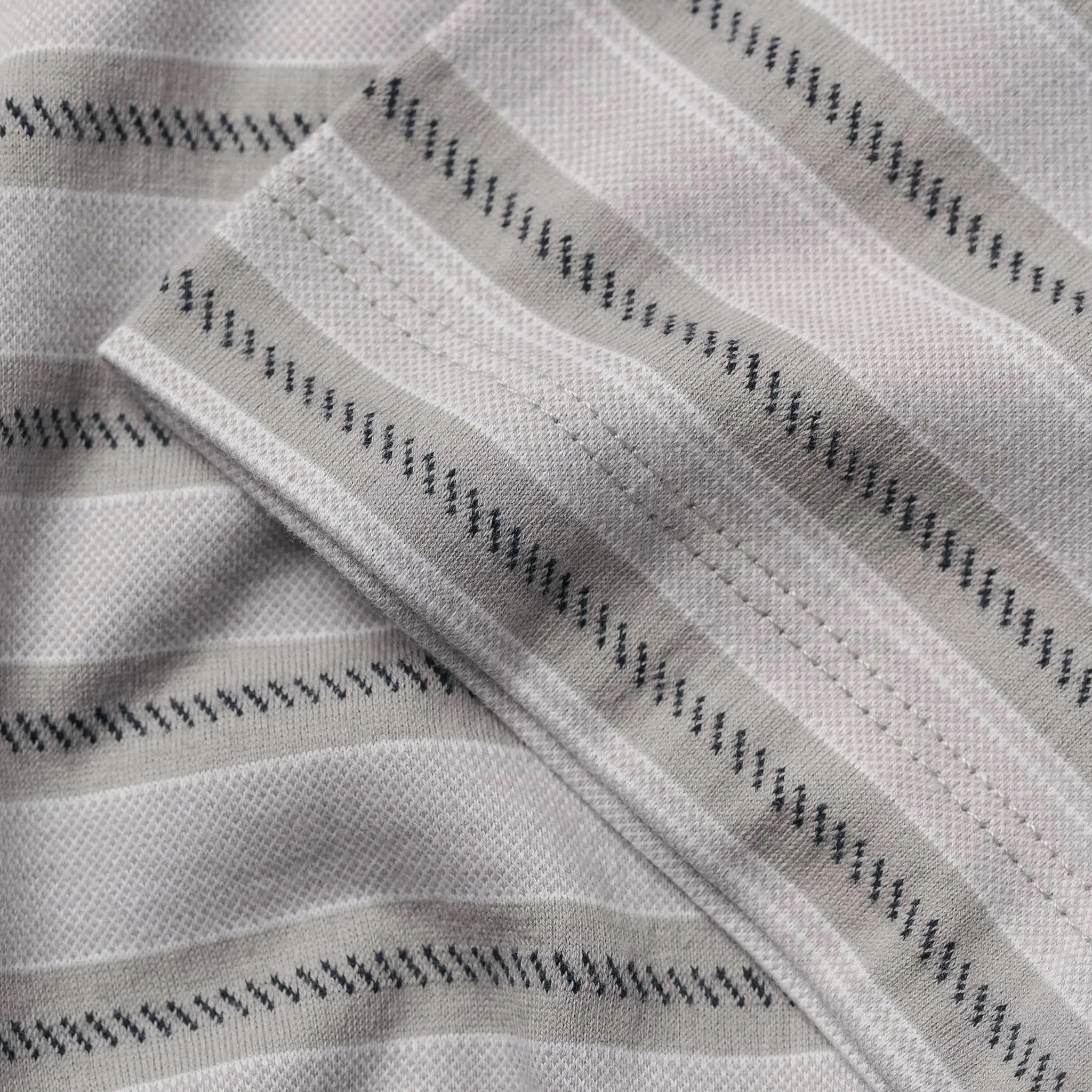 The Organic Cotton Tee in Graphite Stripe sold by Taylor Stitch product image thumbnail 5