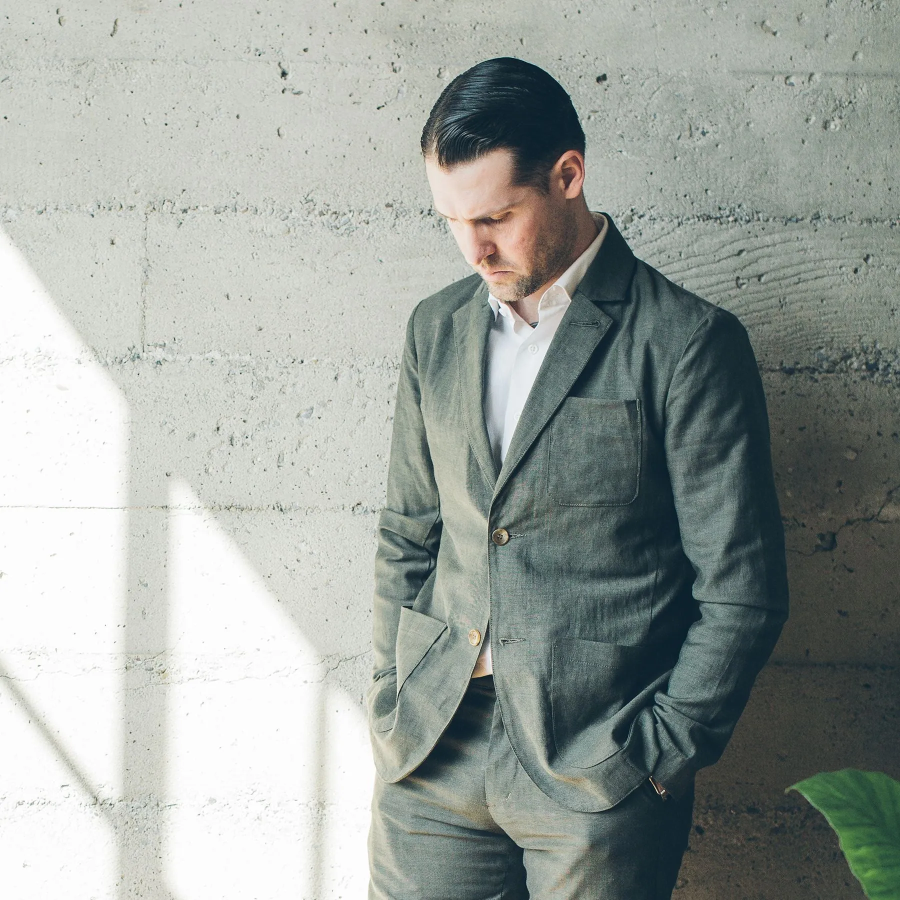 The Telegraph Jacket in Olive sold by Taylor Stitch product image thumbnail 5