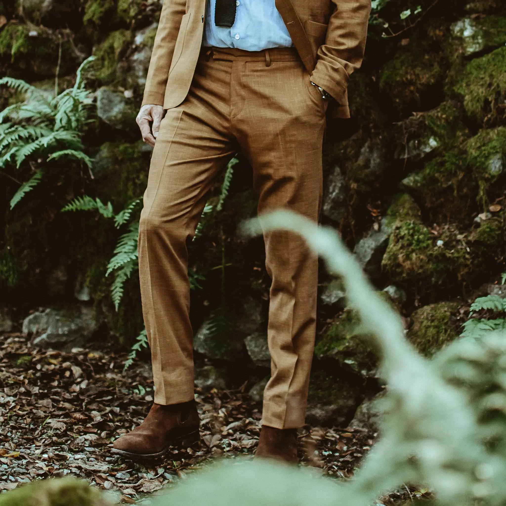 The Telegraph Trouser in British Khaki sold by Taylor Stitch product image thumbnail 3