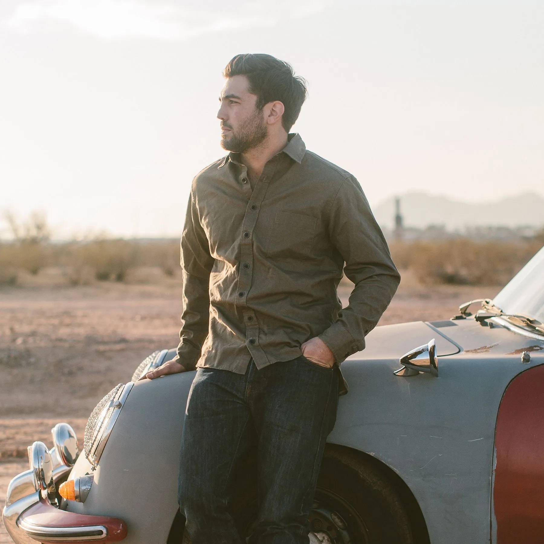 The Mechanic in Moss sold by Taylor Stitch product image thumbnail 2