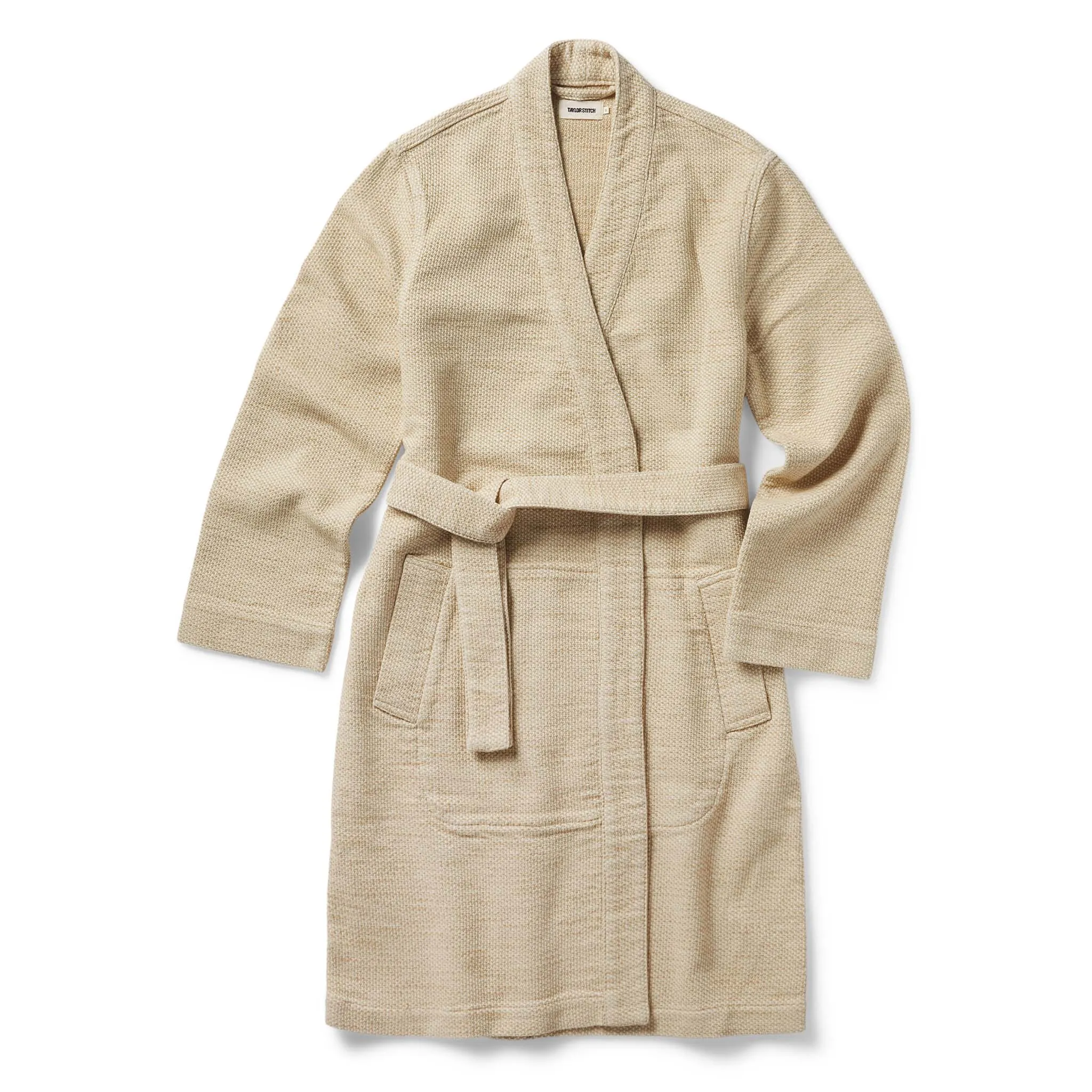 The Apres Robe in Natural Sashiko sold by Taylor Stitch product image thumbnail 5