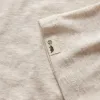 The Cotton Hemp Tee in Heather Oat sold by Taylor Stitch