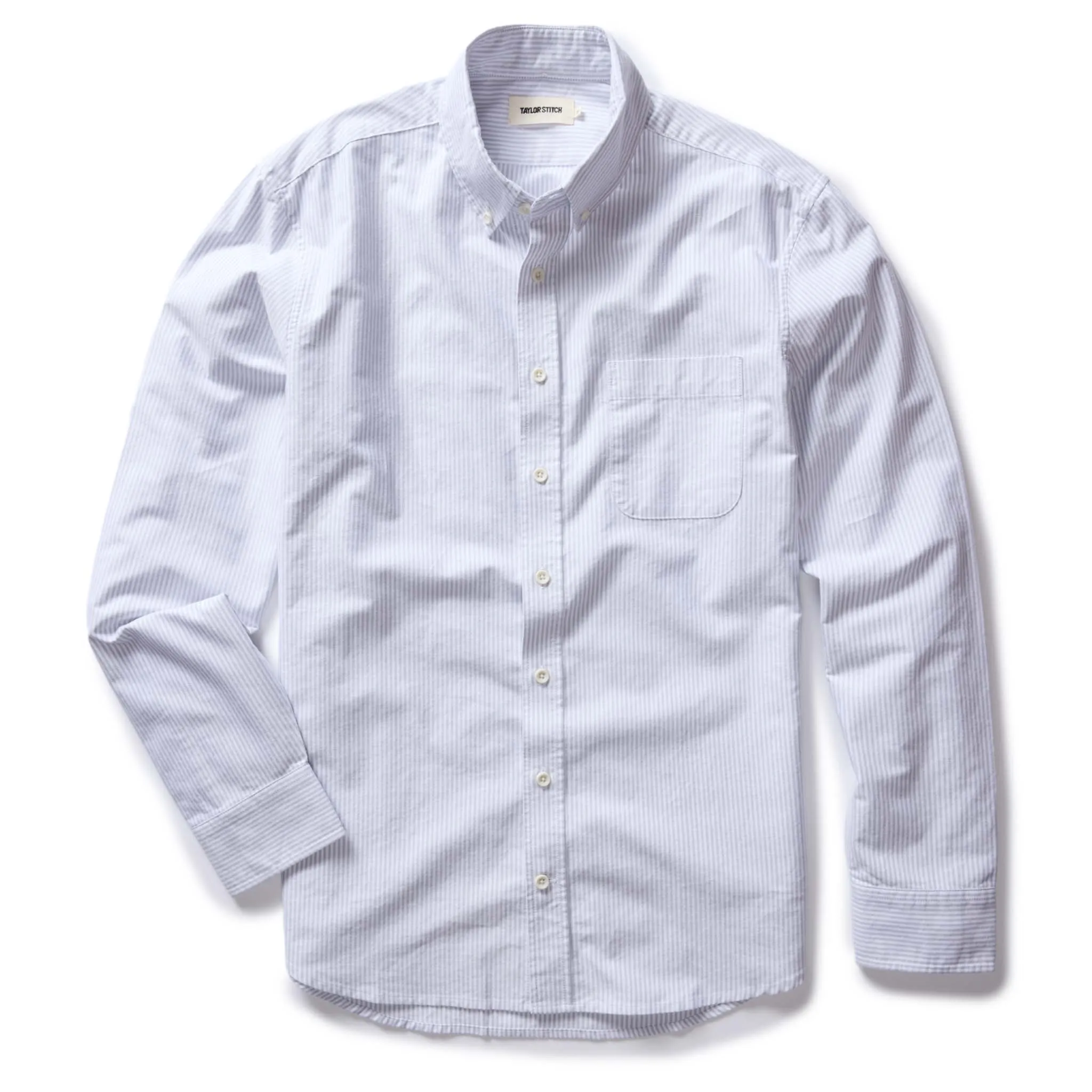 The Jack in Greystone University Stripe Oxford sold by Taylor Stitch product image thumbnail 5
