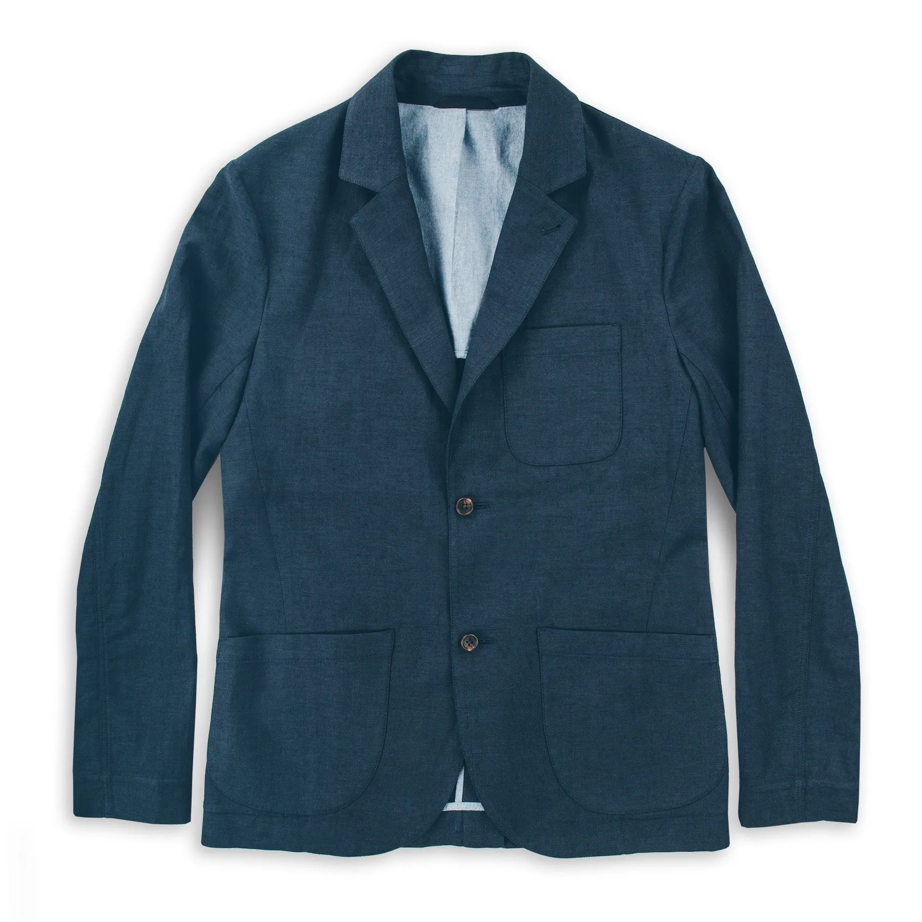The Telegraph Jacket in Navy sold by Taylor Stitch