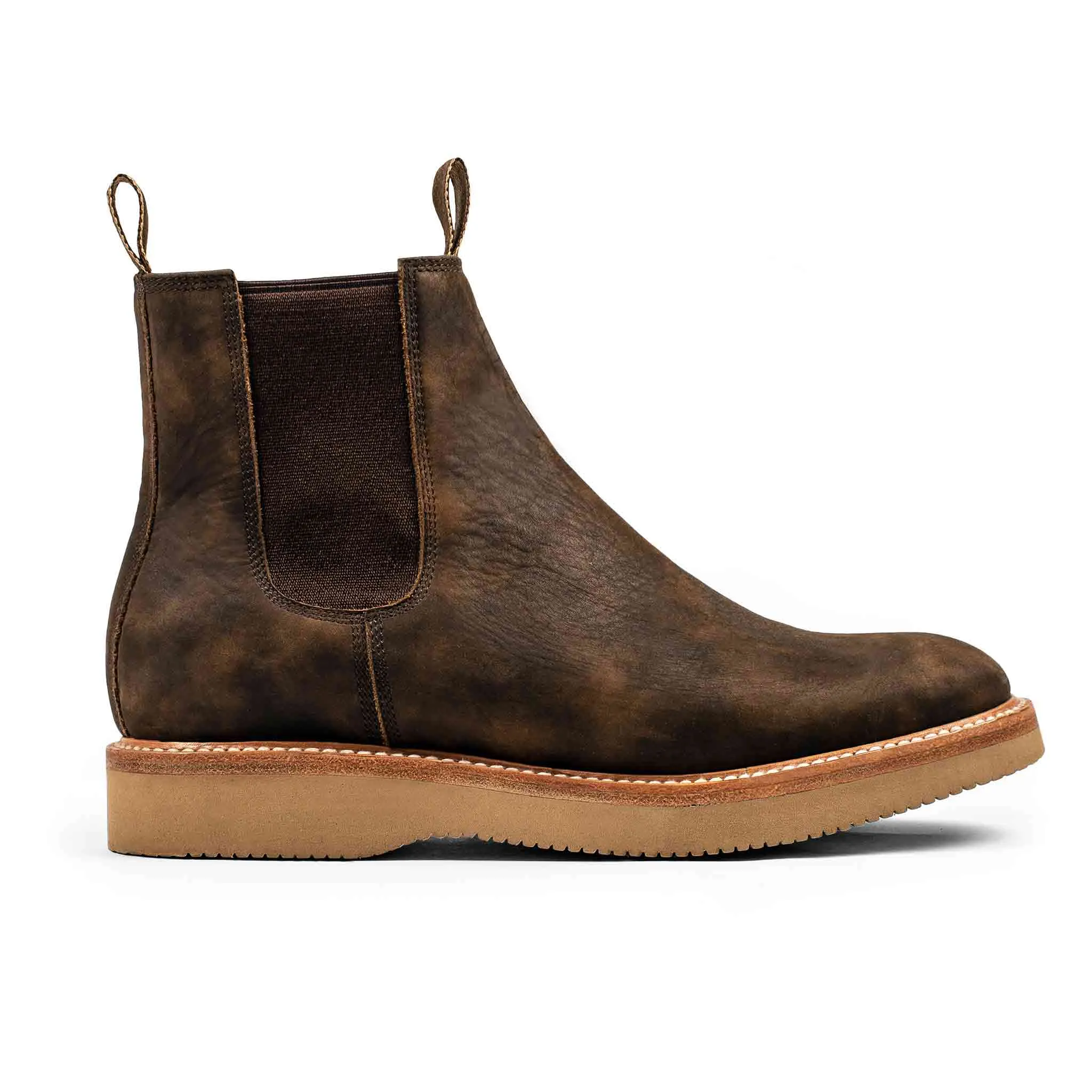 The Ranch Boot in Espresso Grizzly sold by Taylor Stitch