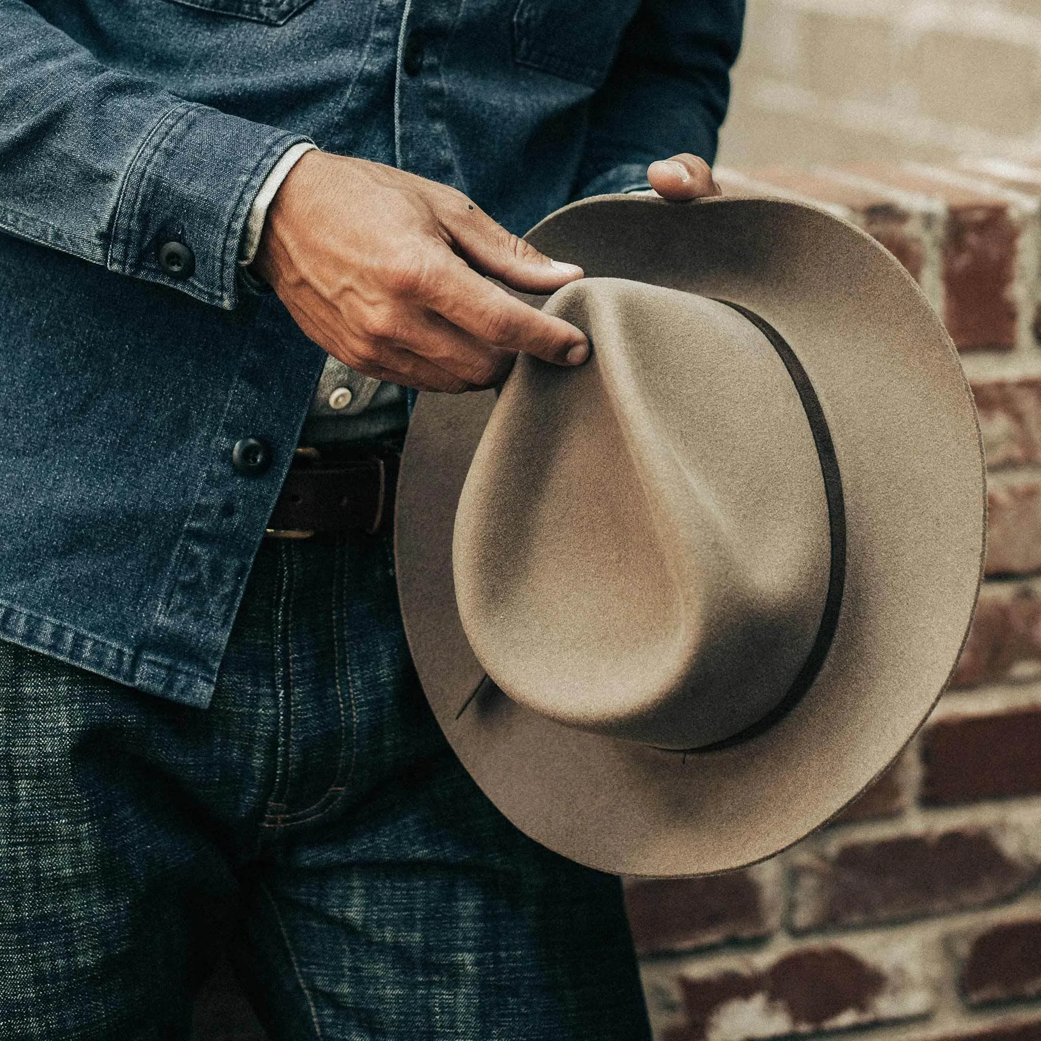 The Packable Road Warrior in Mushroom sold by Taylor Stitch product image thumbnail 3