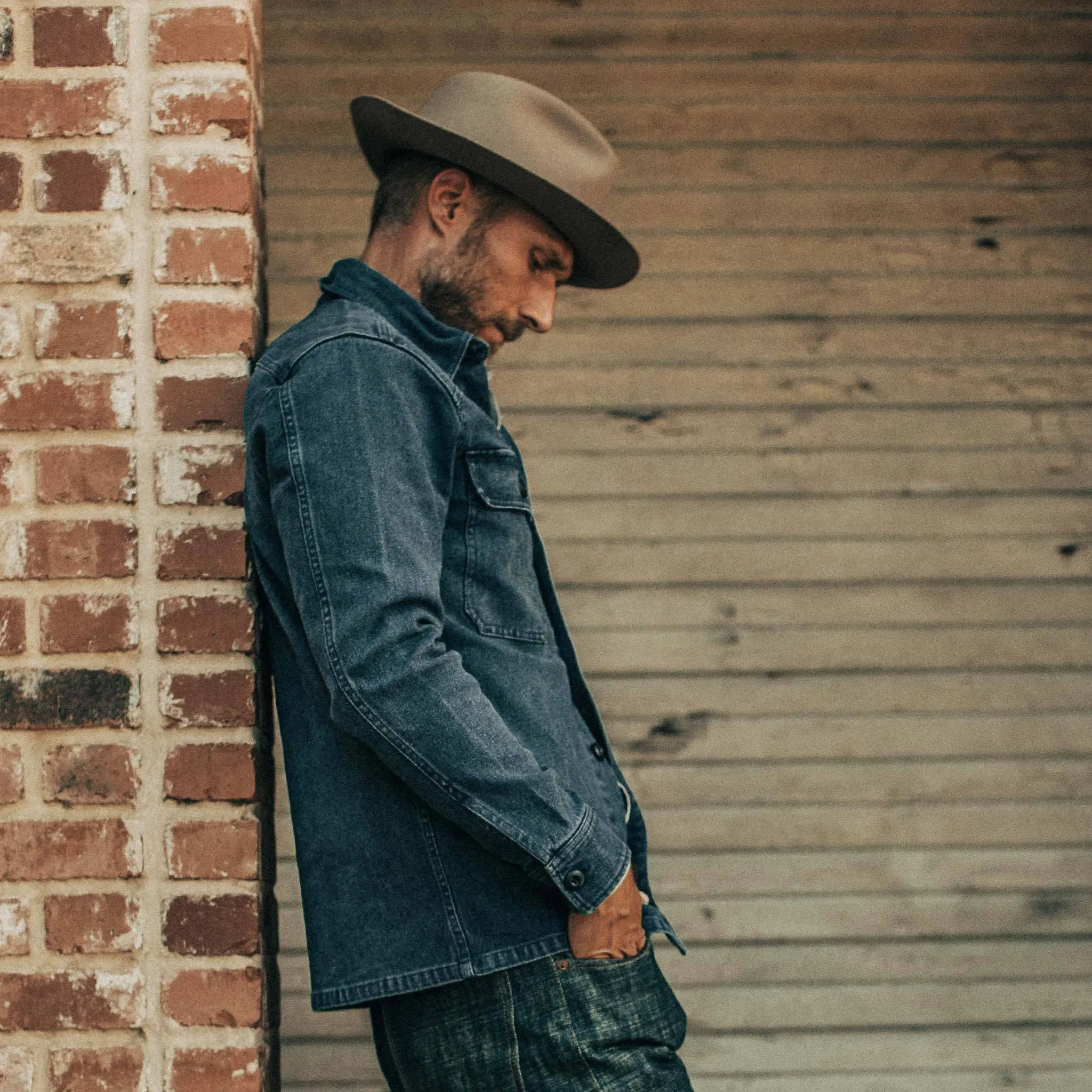 The Packable Road Warrior in Mushroom sold by Taylor Stitch product image thumbnail 5