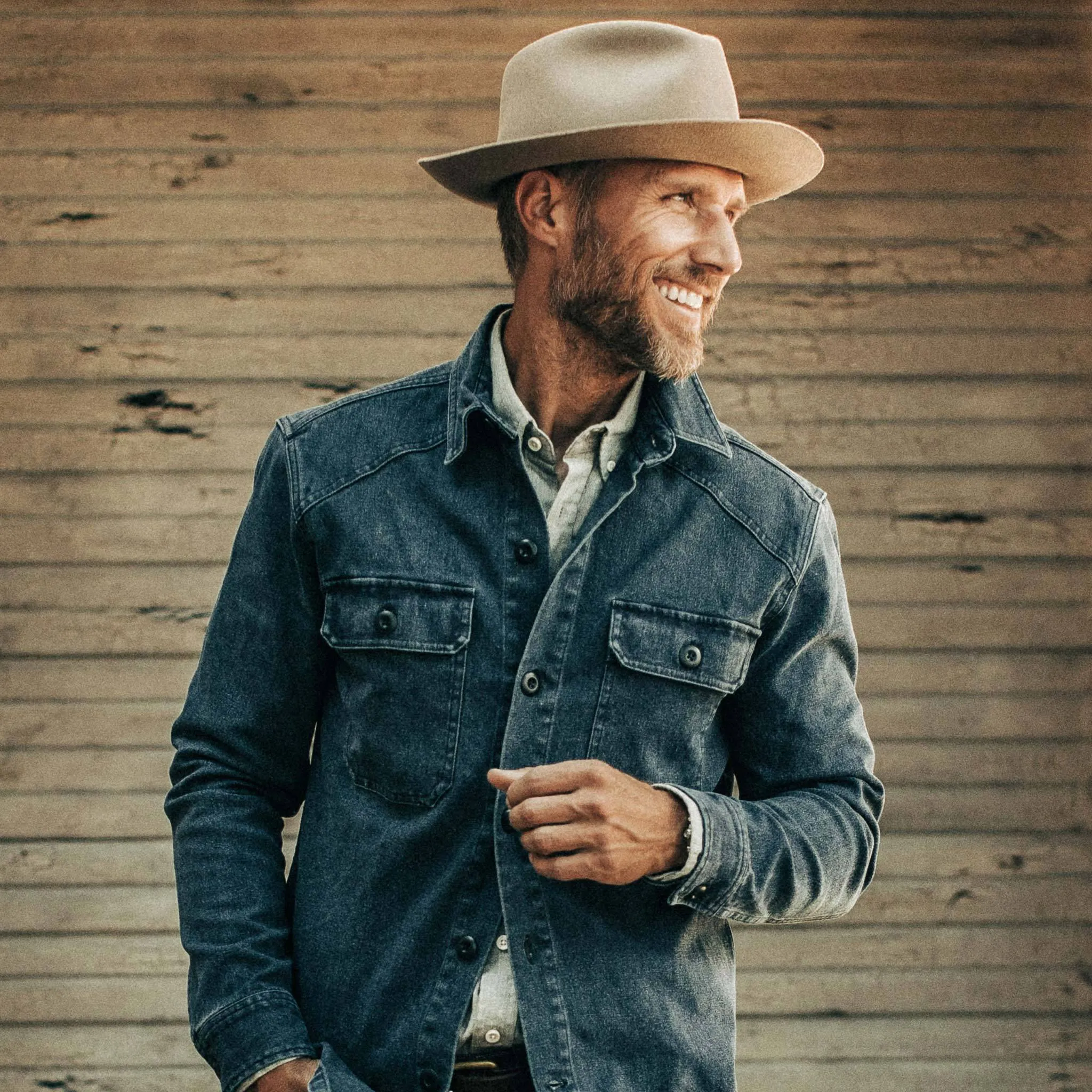 The Packable Road Warrior in Mushroom sold by Taylor Stitch product image thumbnail 2