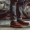 The Moto Boot in Snuff Weatherproof Suede sold by Taylor Stitch