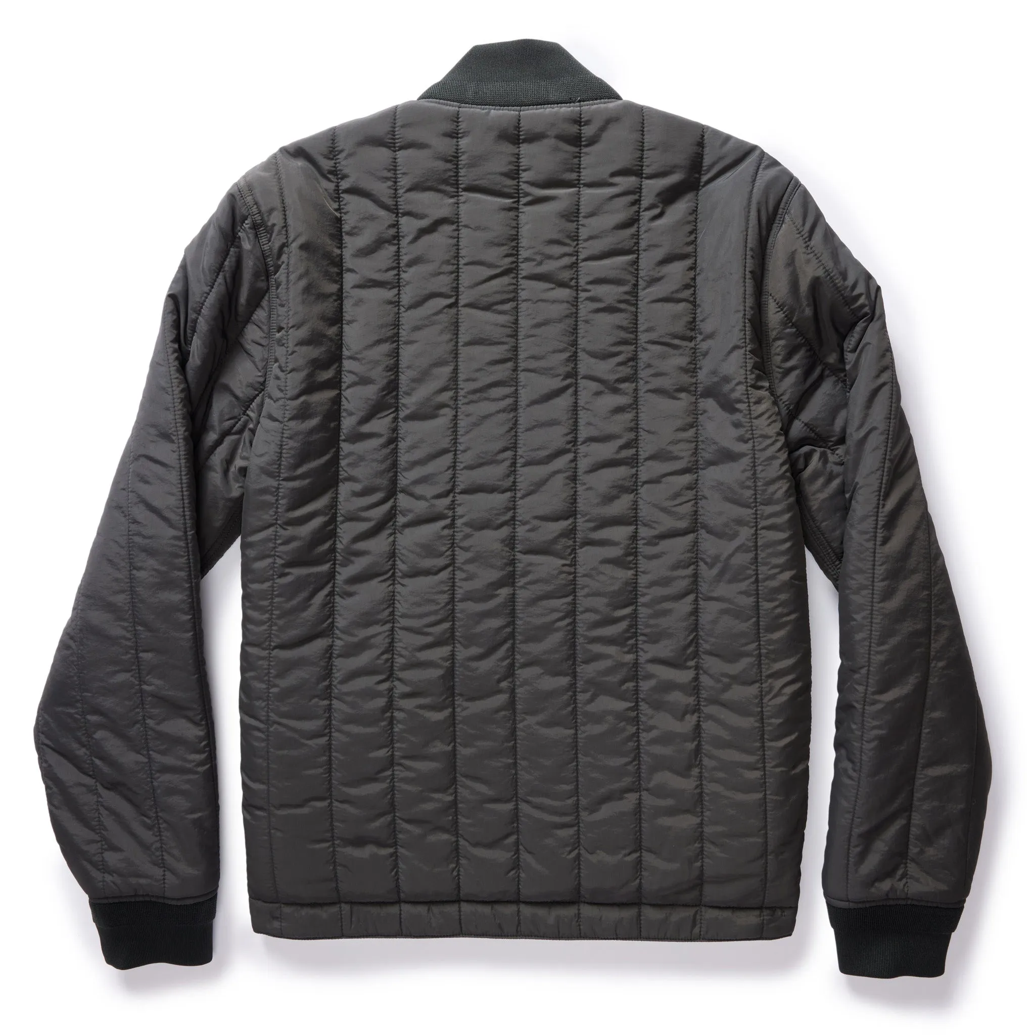 The Able Jacket in Faded Black Quilted Nylon sold by Taylor Stitch product image thumbnail 5