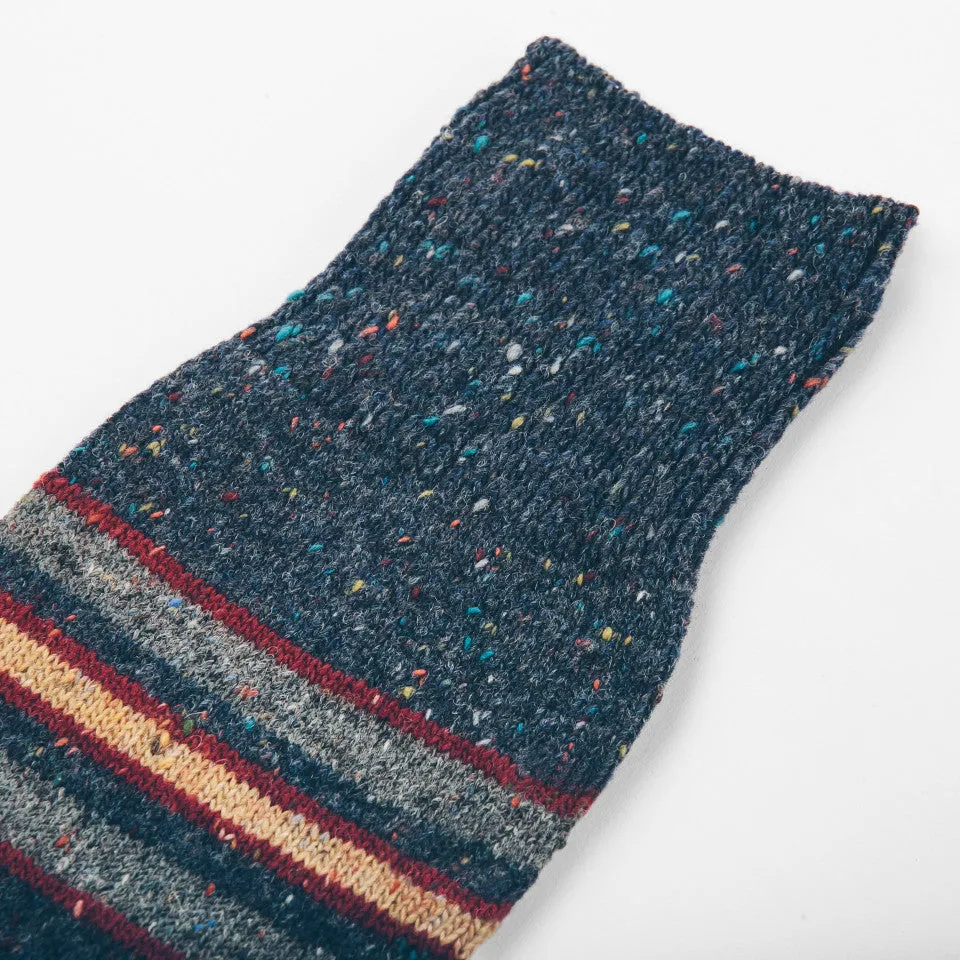 Anonymous Ism Blanket Stripe - Navy sold by Taylor Stitch product image thumbnail 2