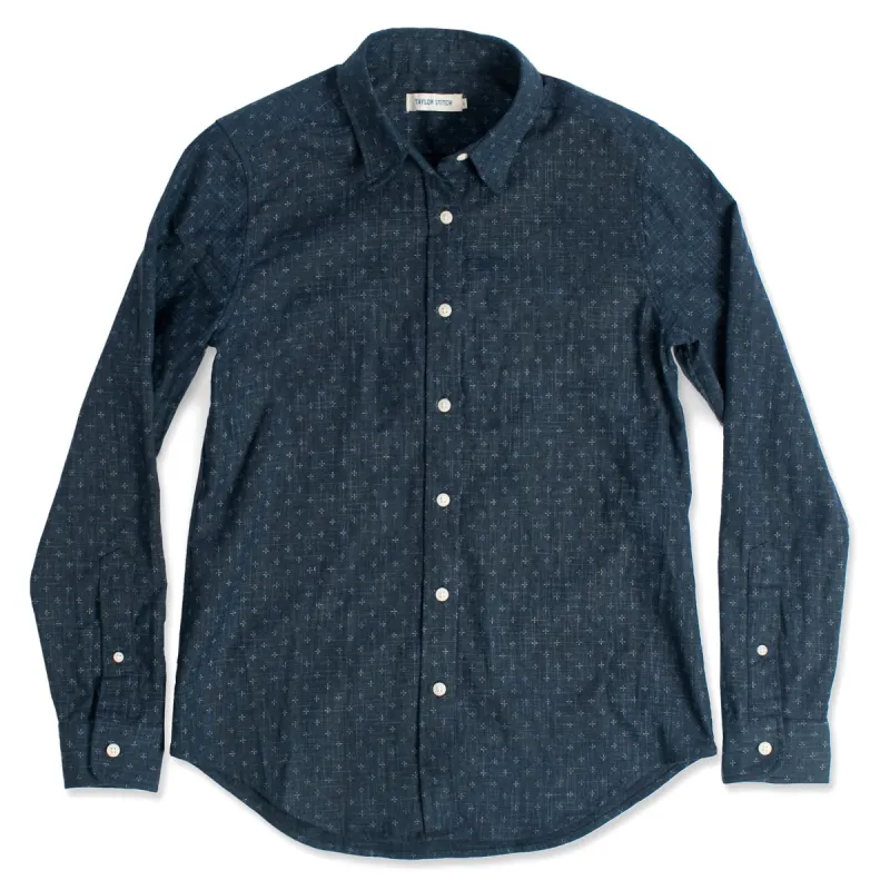 The Katherine in Indigo Star sold by Taylor Stitch