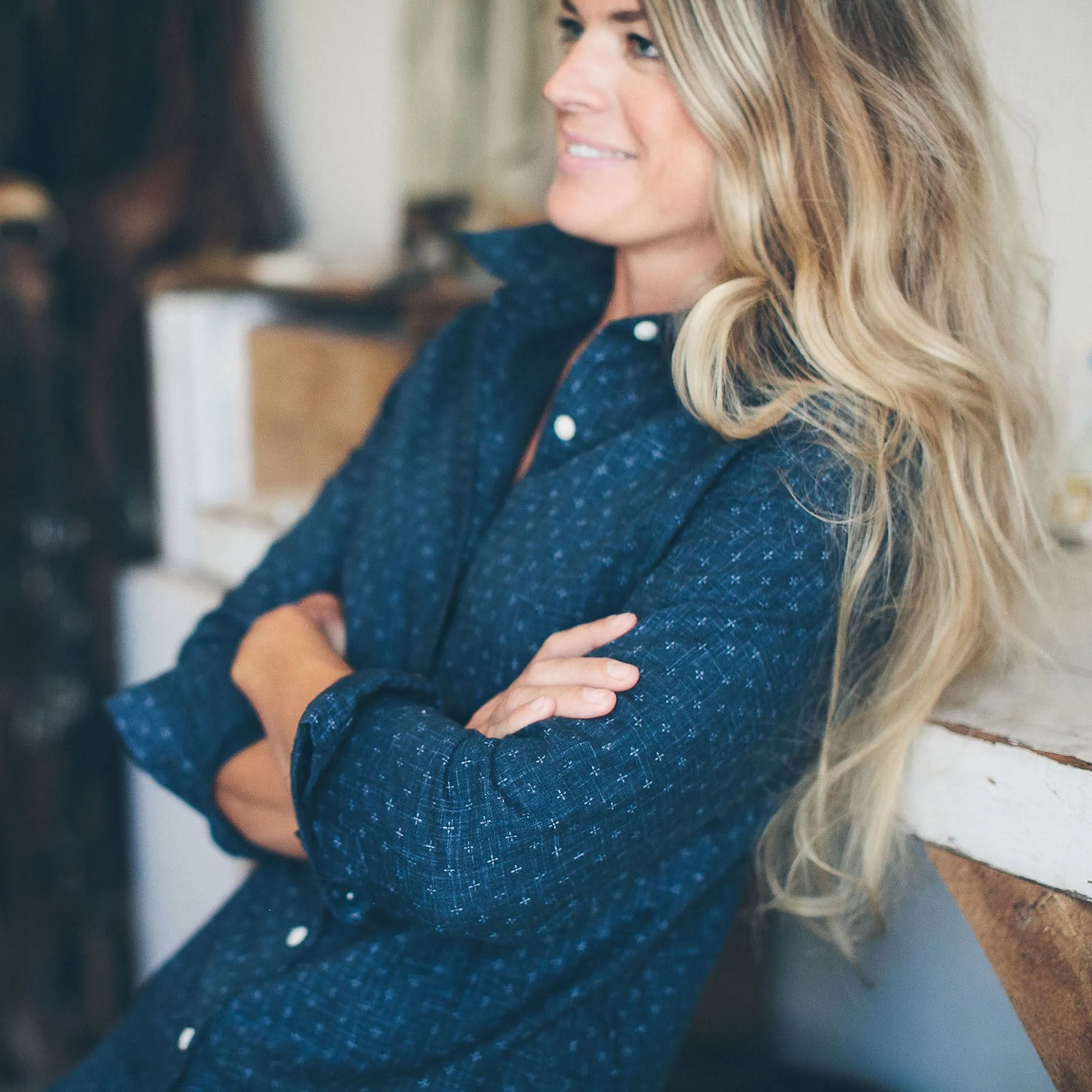 The Katherine in Indigo Star sold by Taylor Stitch product image thumbnail 2