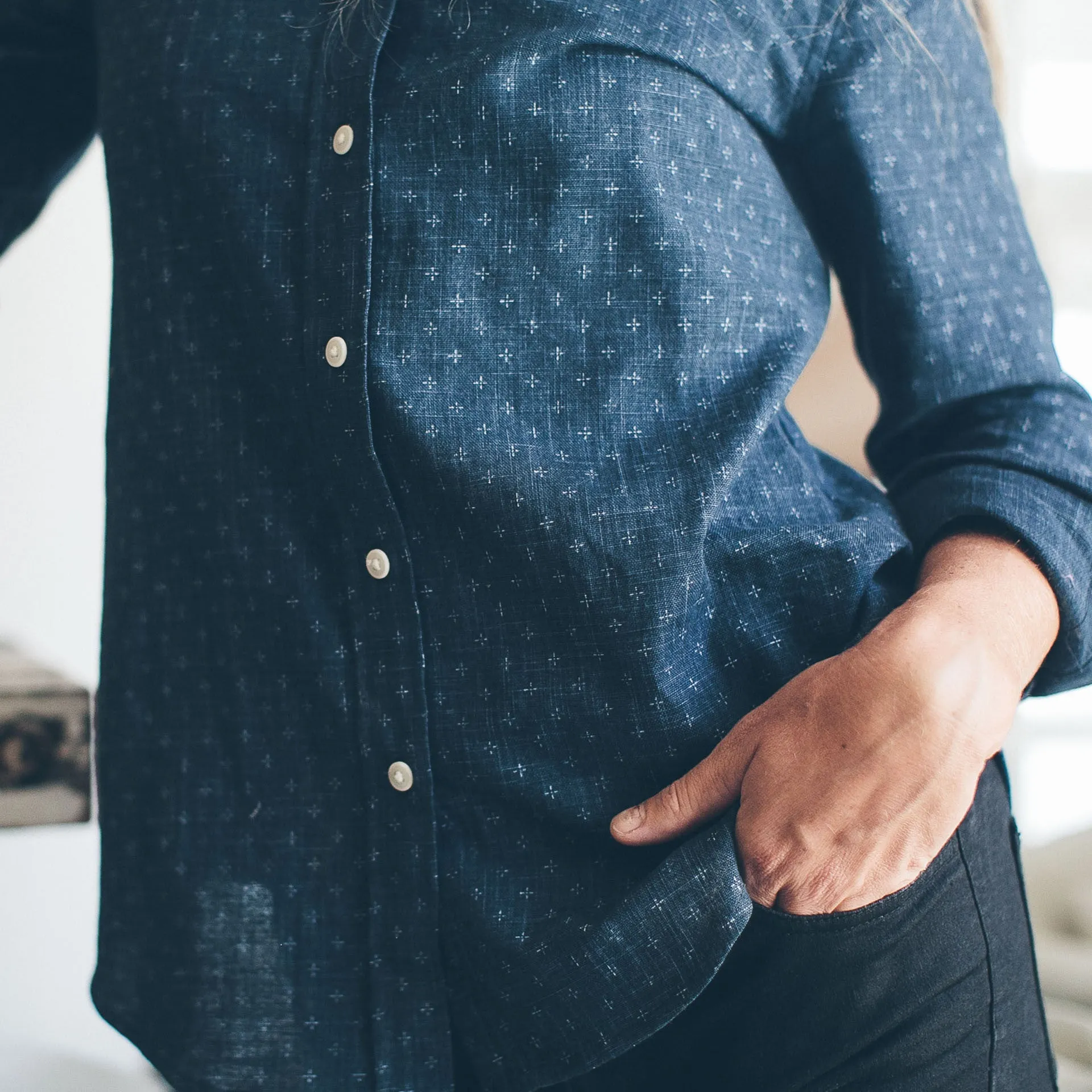 The Katherine in Indigo Star sold by Taylor Stitch product image thumbnail 4