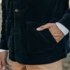 The Ojai Jacket in Coal Cord sold by Taylor Stitch
