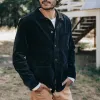 The Ojai Jacket in Coal Cord sold by Taylor Stitch