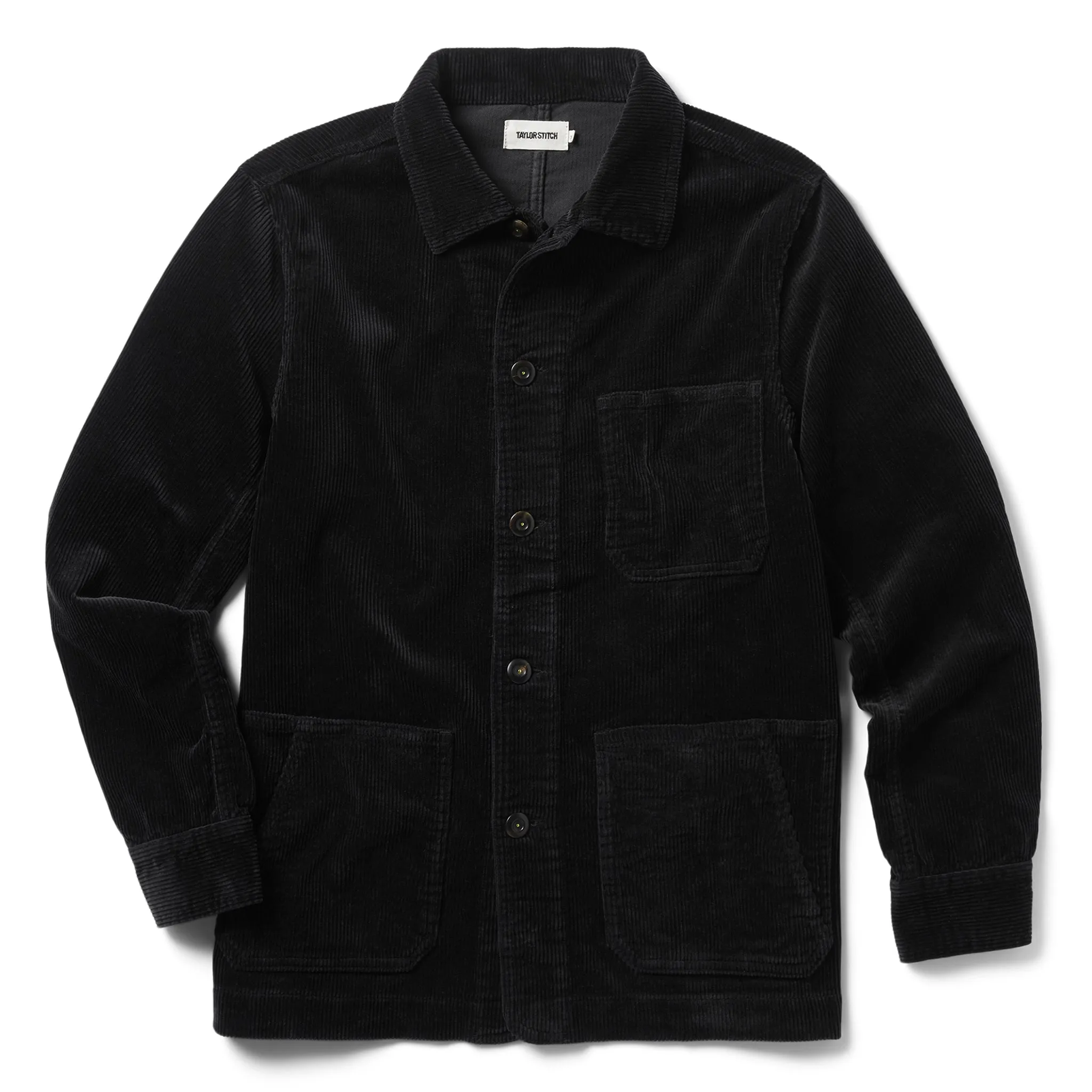 The Ojai Jacket in Coal Cord sold by Taylor Stitch