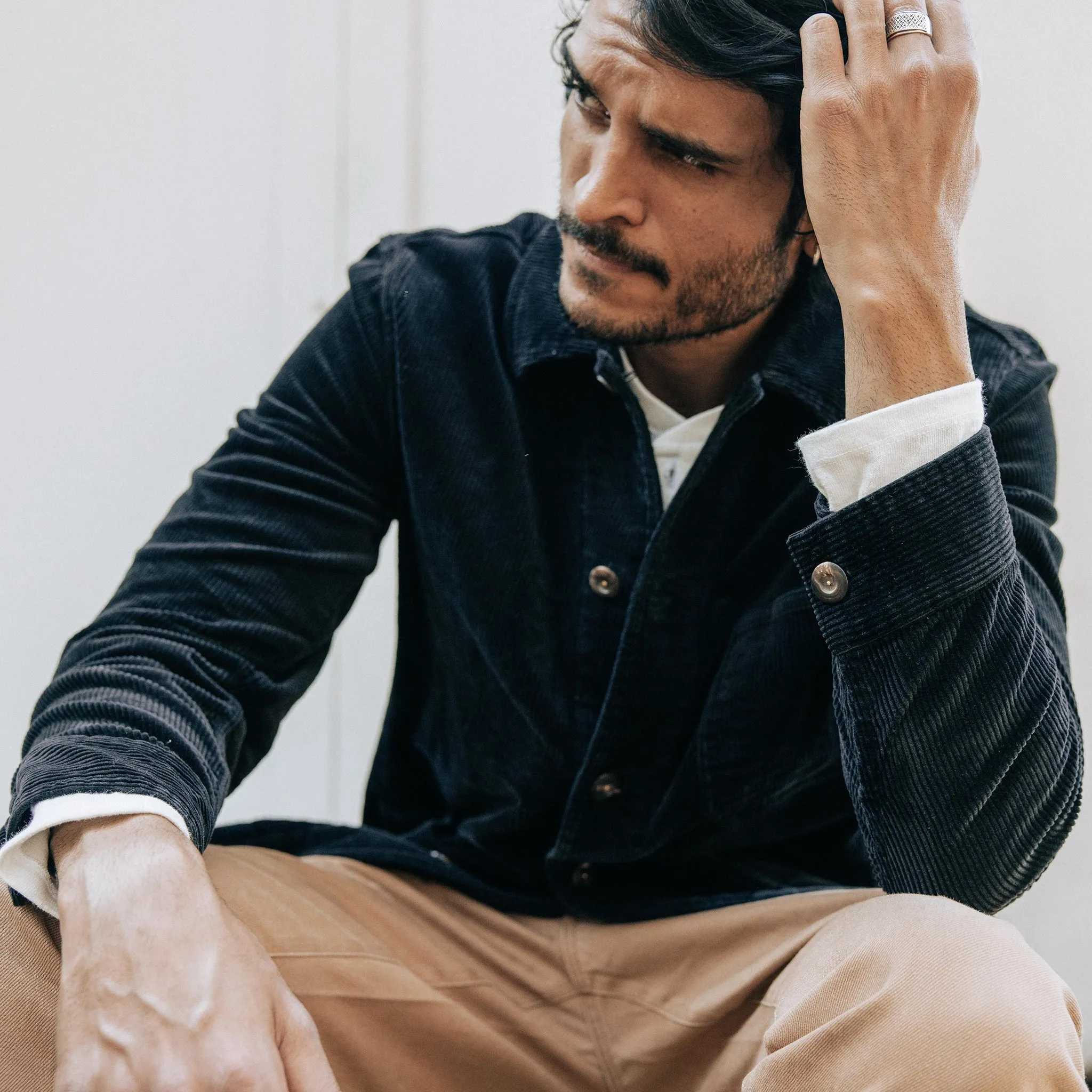 The Ojai Jacket in Coal Cord sold by Taylor Stitch product image thumbnail 4