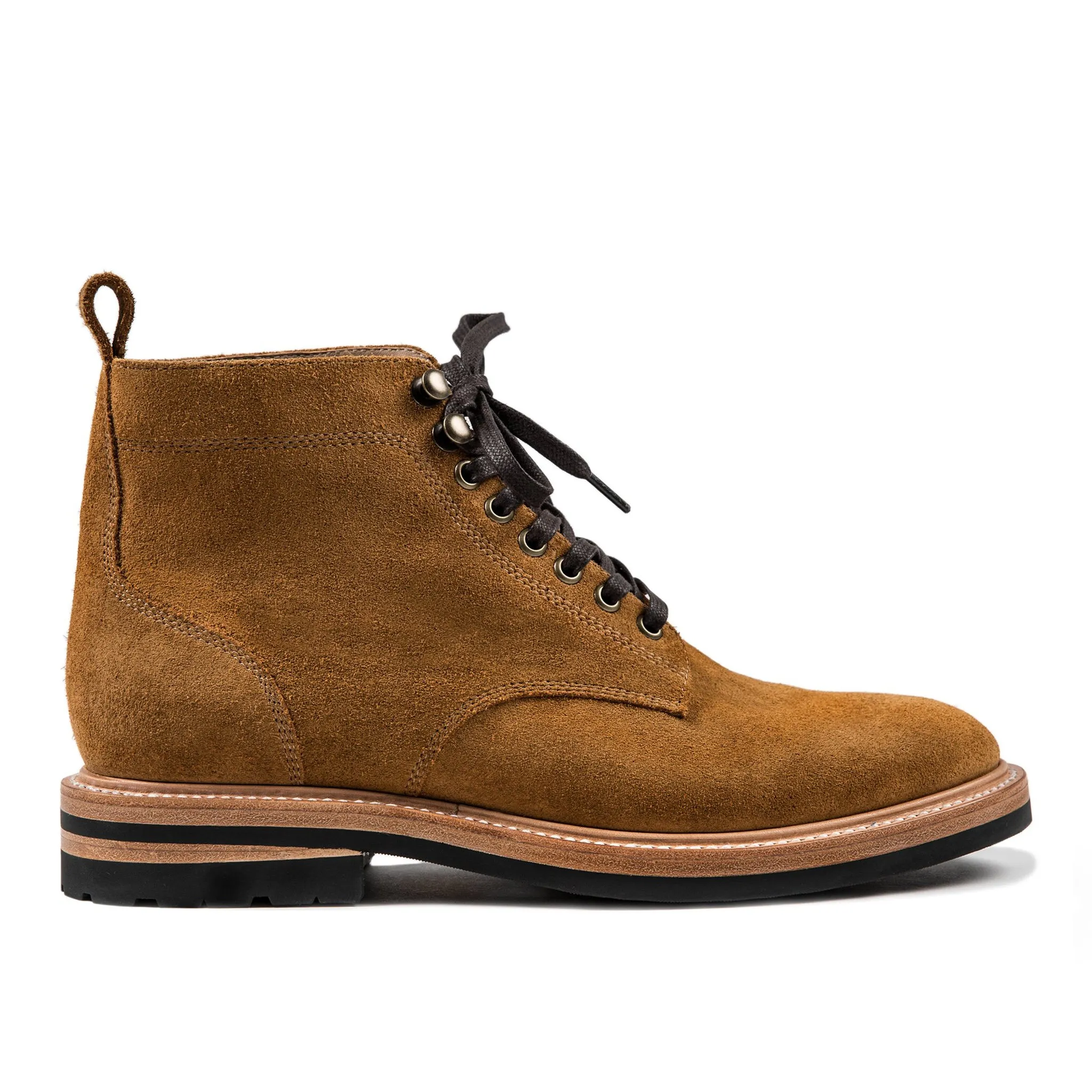 The Trench Boot in Golden Weatherproof Suede sold by Taylor Stitch