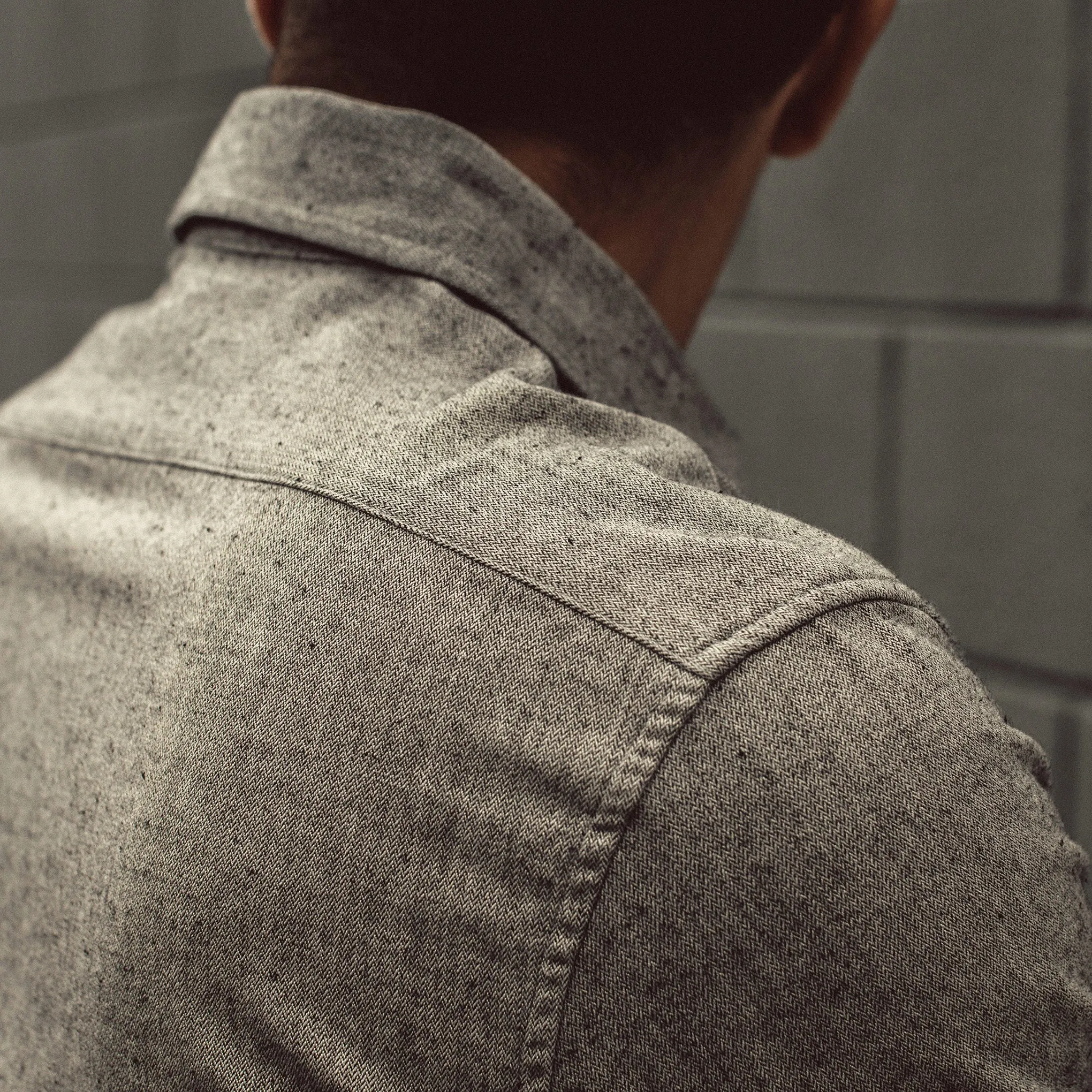 The California in Charcoal Herringbone sold by Taylor Stitch product image thumbnail 5