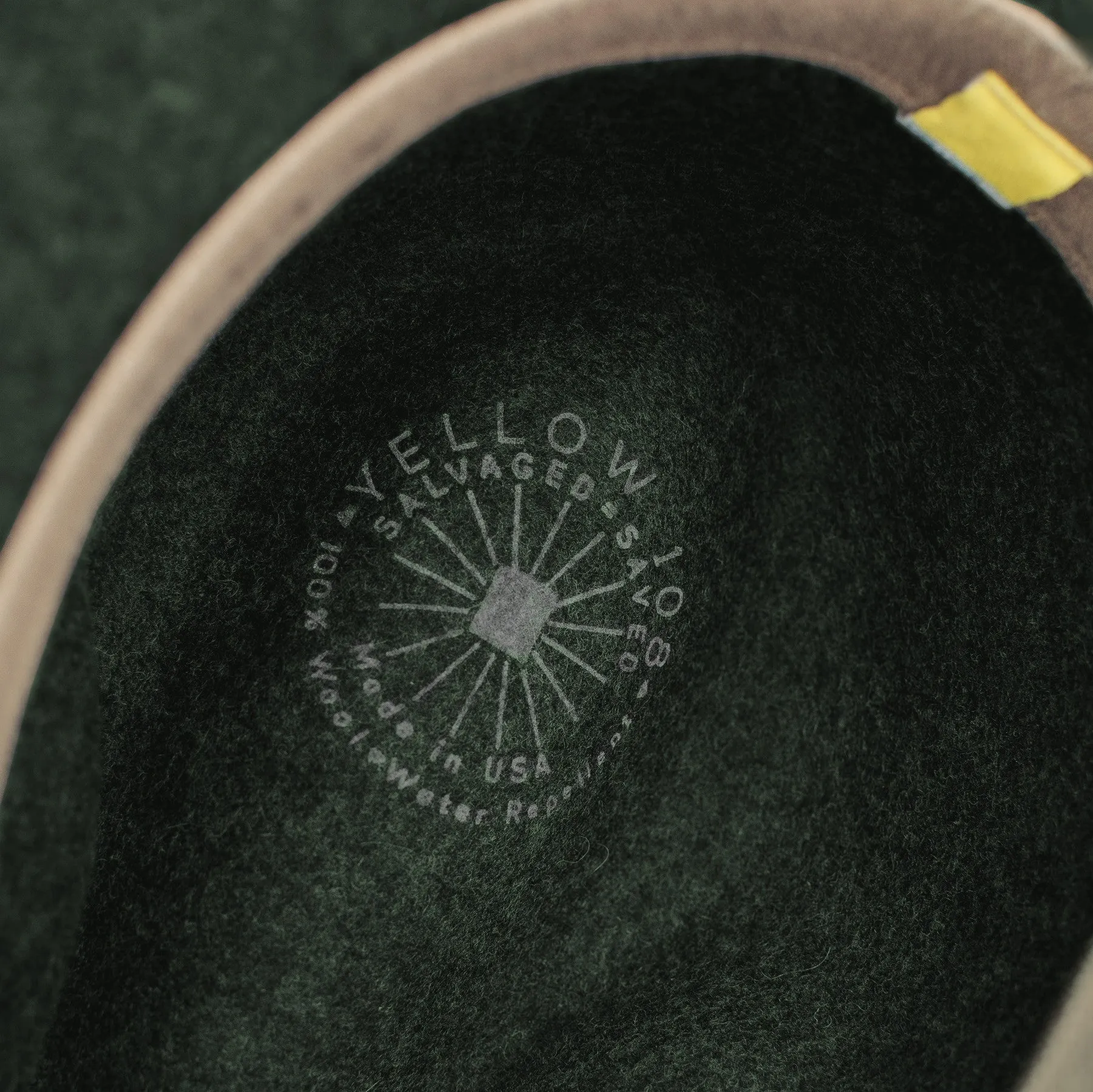 The Luke Fedora in Olive sold by Taylor Stitch product image thumbnail 2