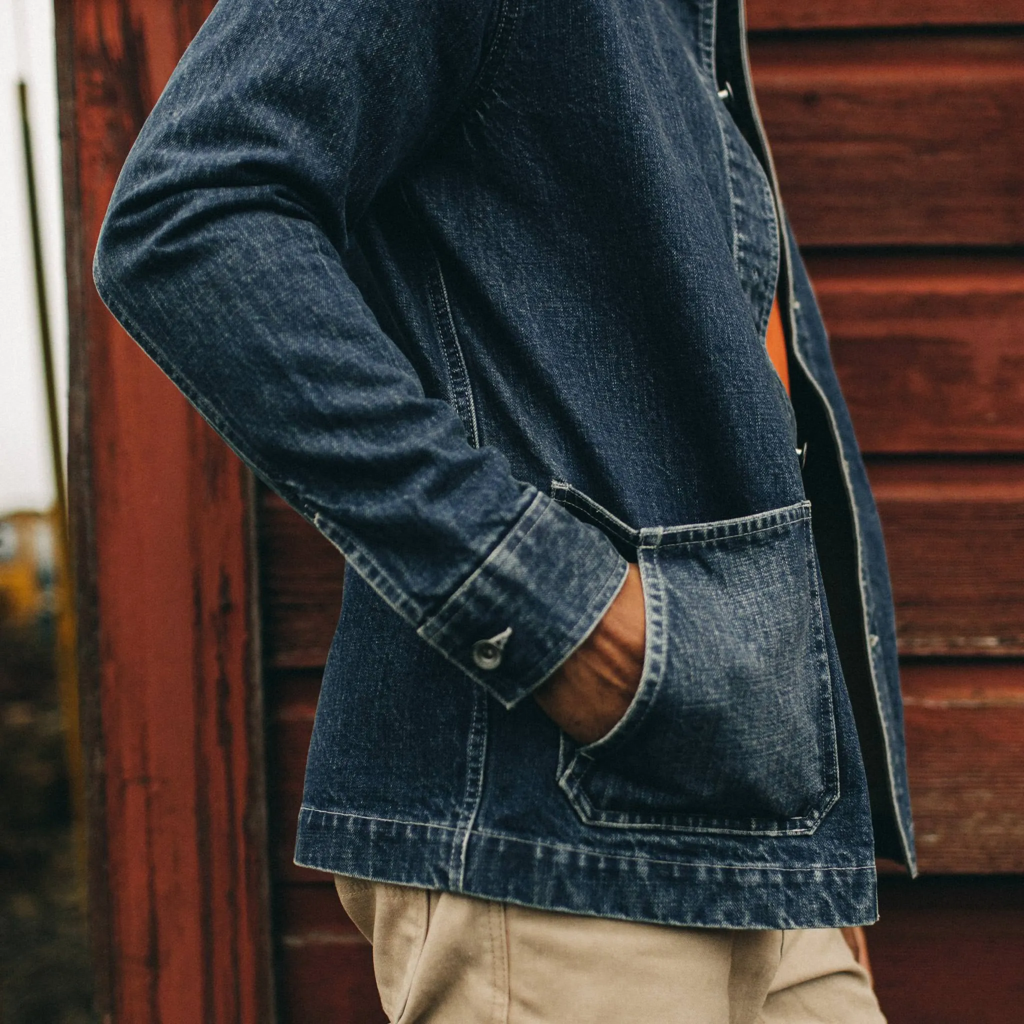 The Ojai Jacket in Sawyer Wash Selvage sold by Taylor Stitch product image thumbnail 4