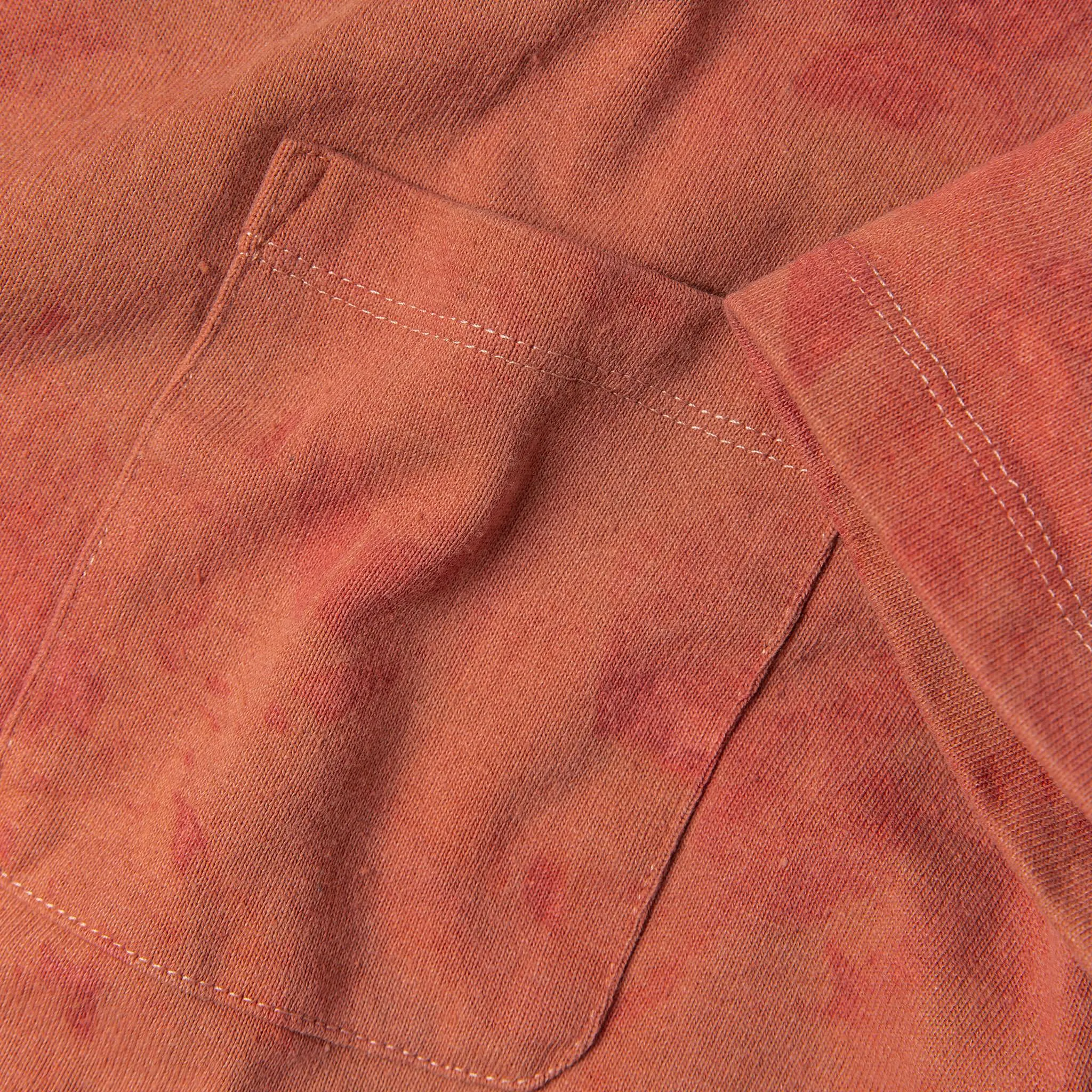 The Botanical Dye Tee in Rust sold by Taylor Stitch product image thumbnail 4