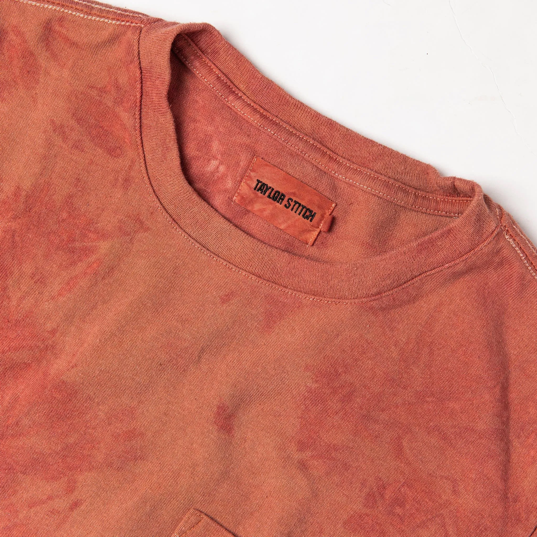 The Botanical Dye Tee in Rust sold by Taylor Stitch product image thumbnail 3