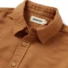 The Utility Shirt in Russet Double Cloth sold by Taylor Stitch