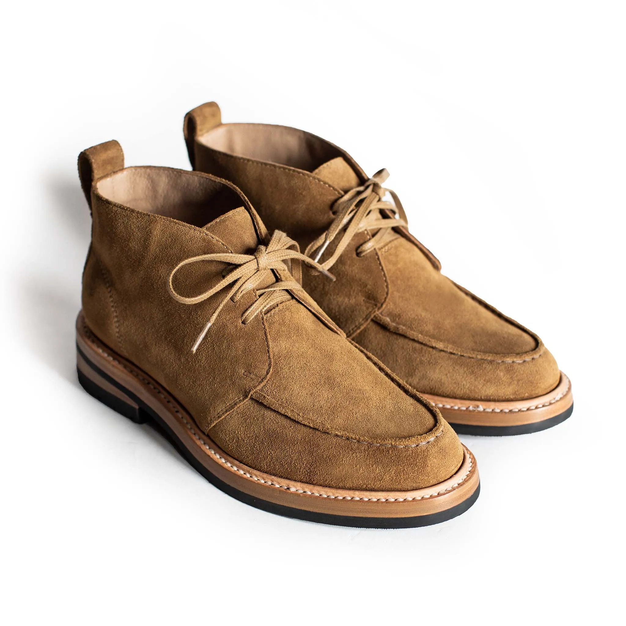 The Forester Chukka in Mushroom Suede | Parallel