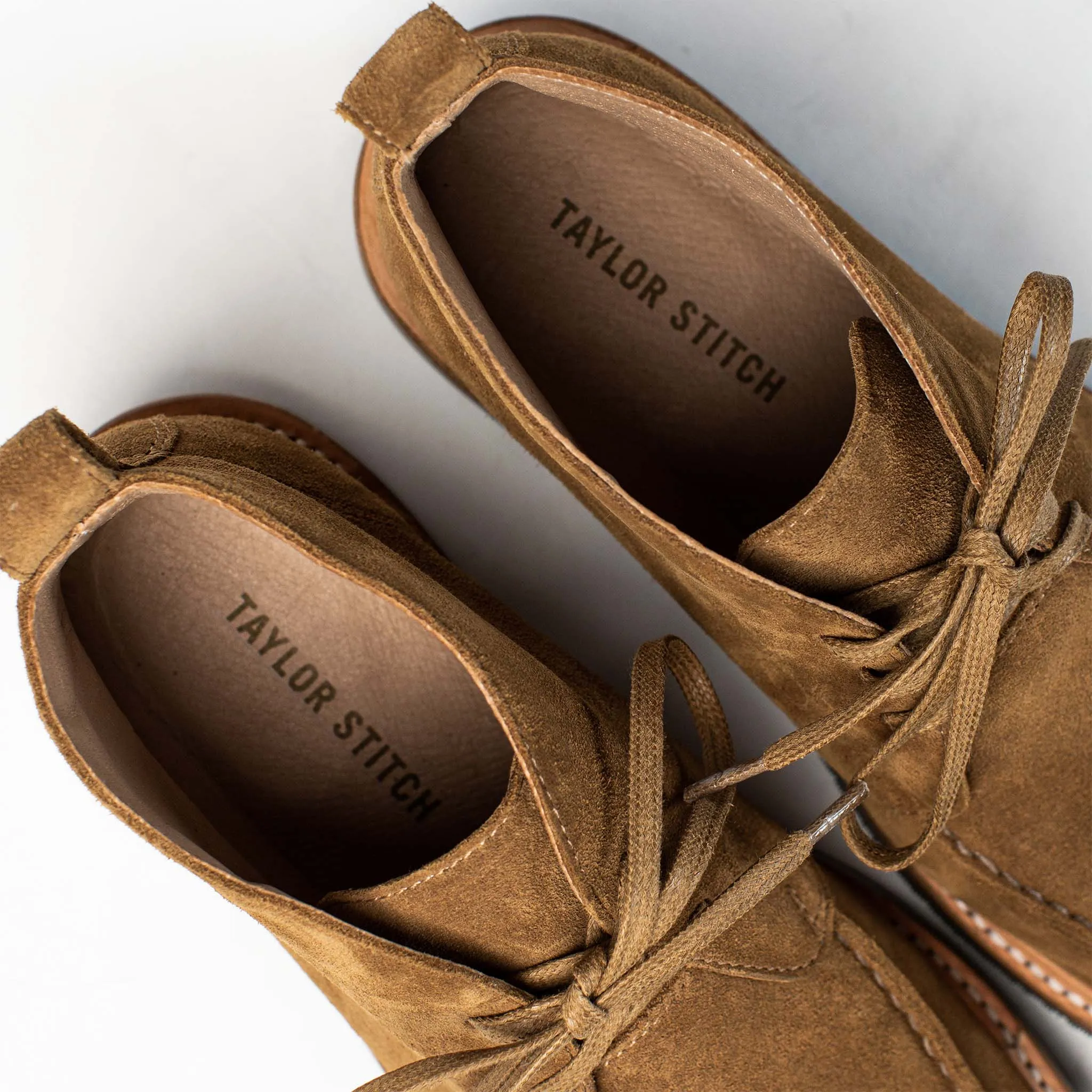 Taylor Stitch Mushroom Suede Rambler Chukka Boots 12D NWOT MSRP $300 - Read Taylor Stitch and Stetson Waxed Suede Moto Boot Review  main image 2