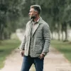 The Moto Utility Shirt in Sunset Stripe sold by Taylor Stitch