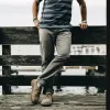 The Democratic Foundation Pant in Organic Steeple Grey sold by Taylor Stitch