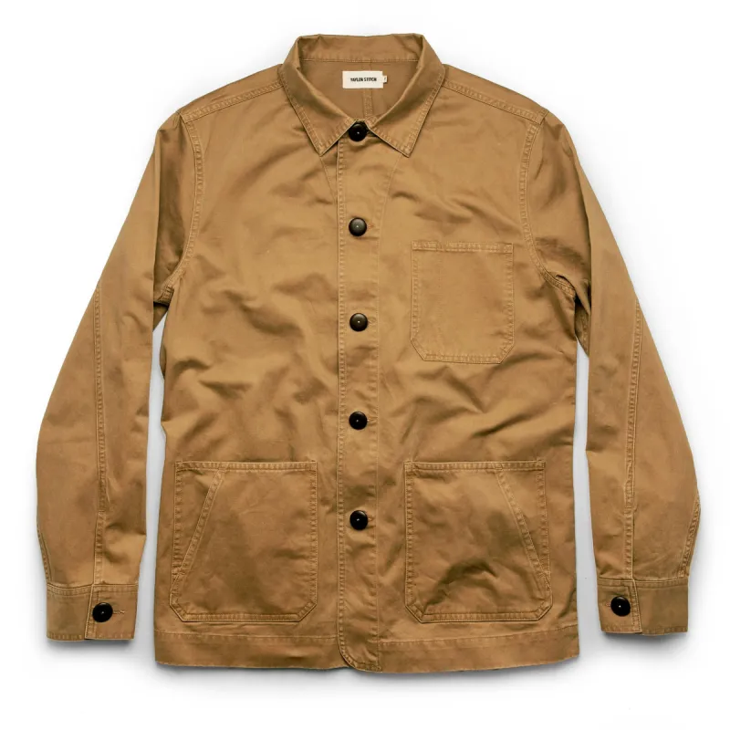 The Ojai Jacket in Tobacco sold by Taylor Stitch