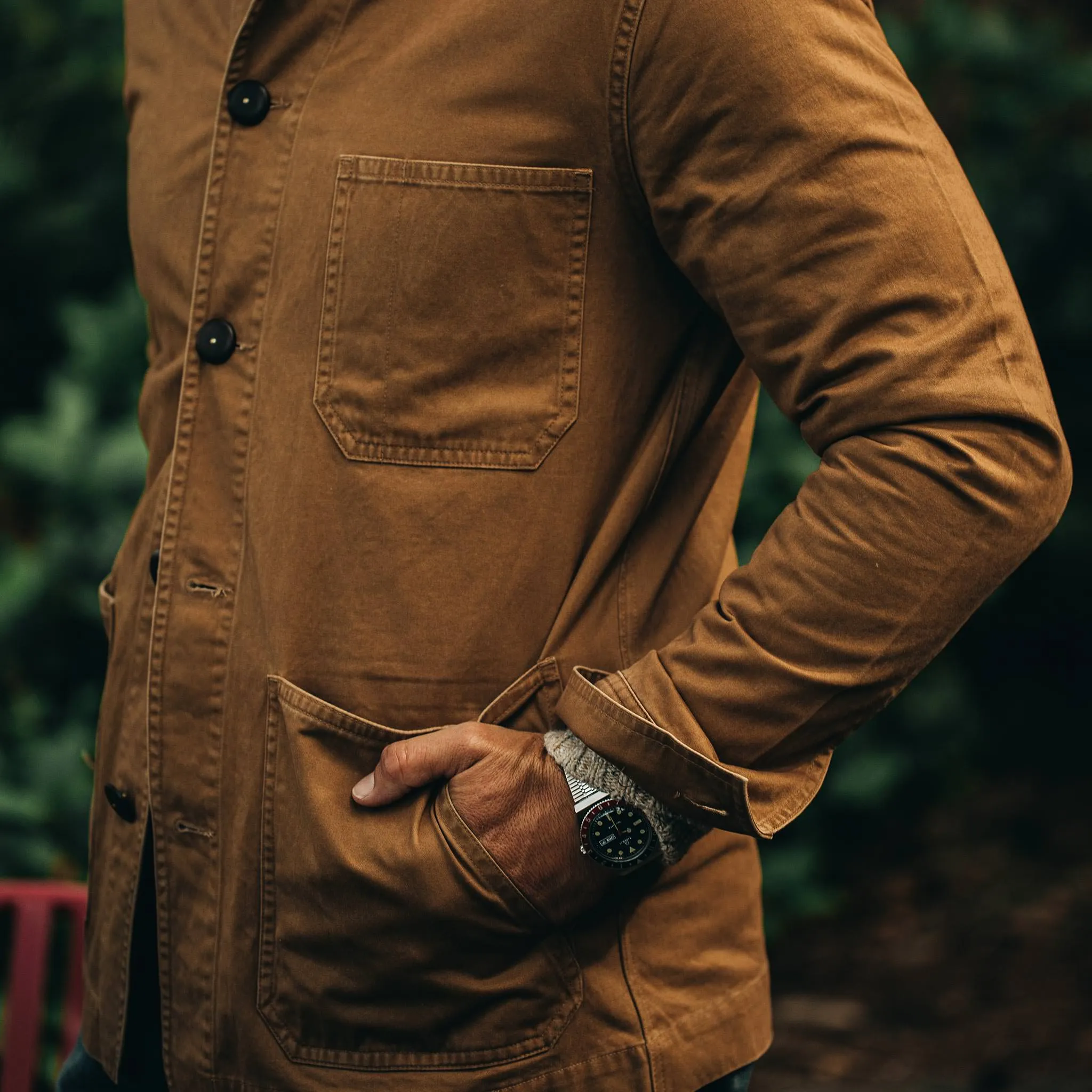 The Ojai Jacket in Tobacco sold by Taylor Stitch product image thumbnail 3