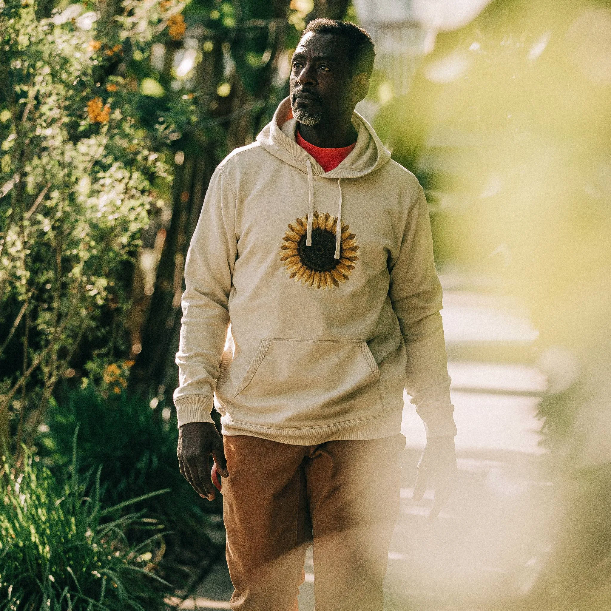 The Fillmore Hoodie in Sunflower Embroidery sold by Taylor Stitch product image thumbnail 2