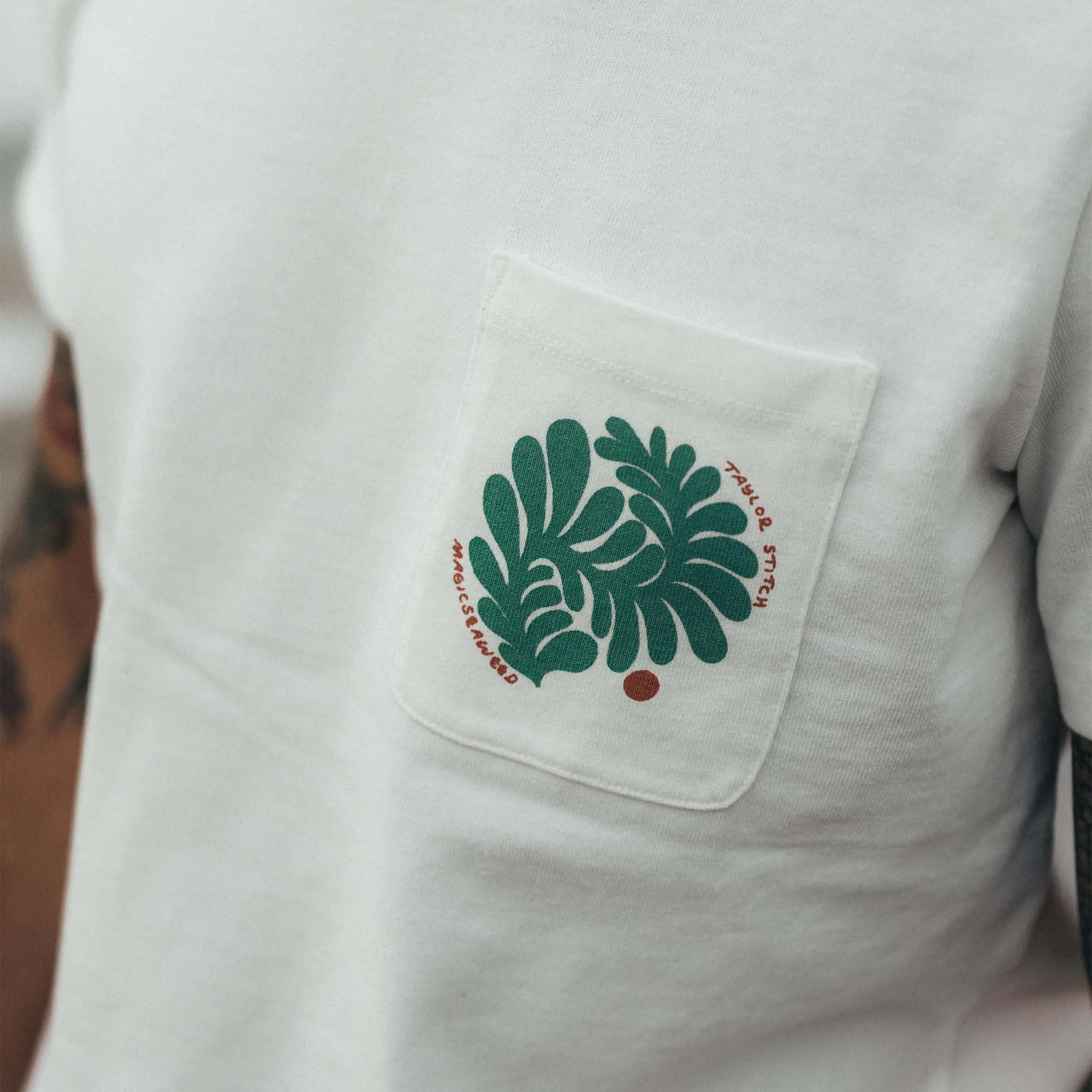 The Heavy Bag Tee in Sea Lettuce sold by Taylor Stitch product image thumbnail 3