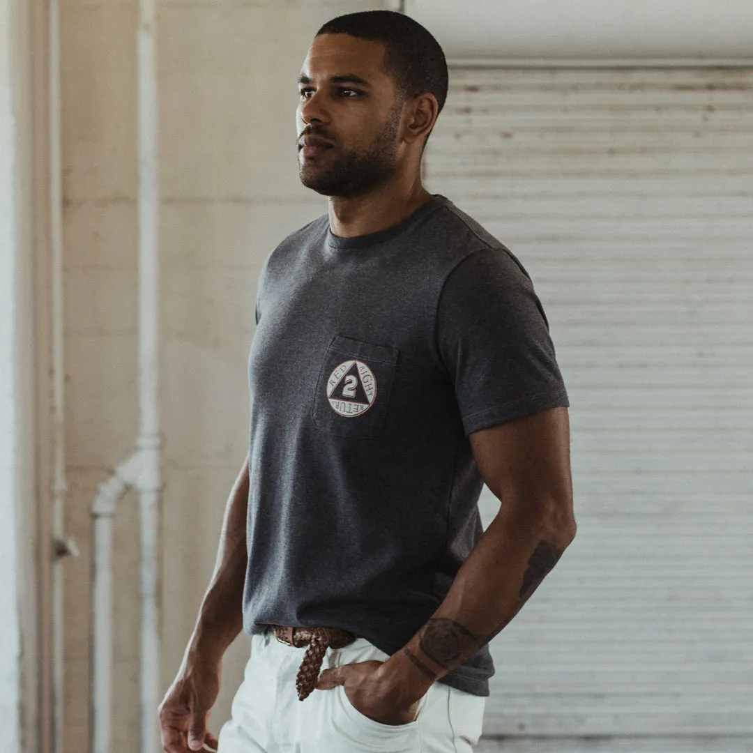 The Heavy Bag Tee in Red, Right, Return sold by Taylor Stitch product image thumbnail 5