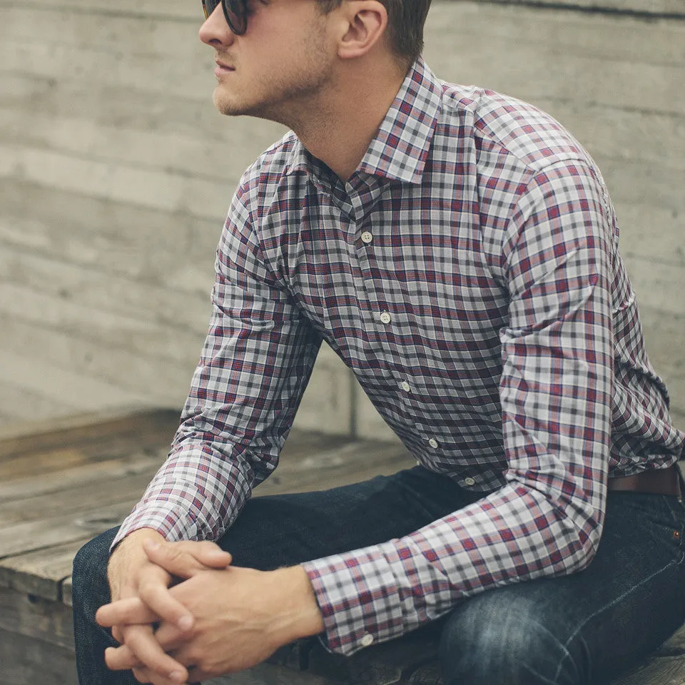 The Hyde in Ash Washed Poplin sold by Taylor Stitch product image thumbnail 3