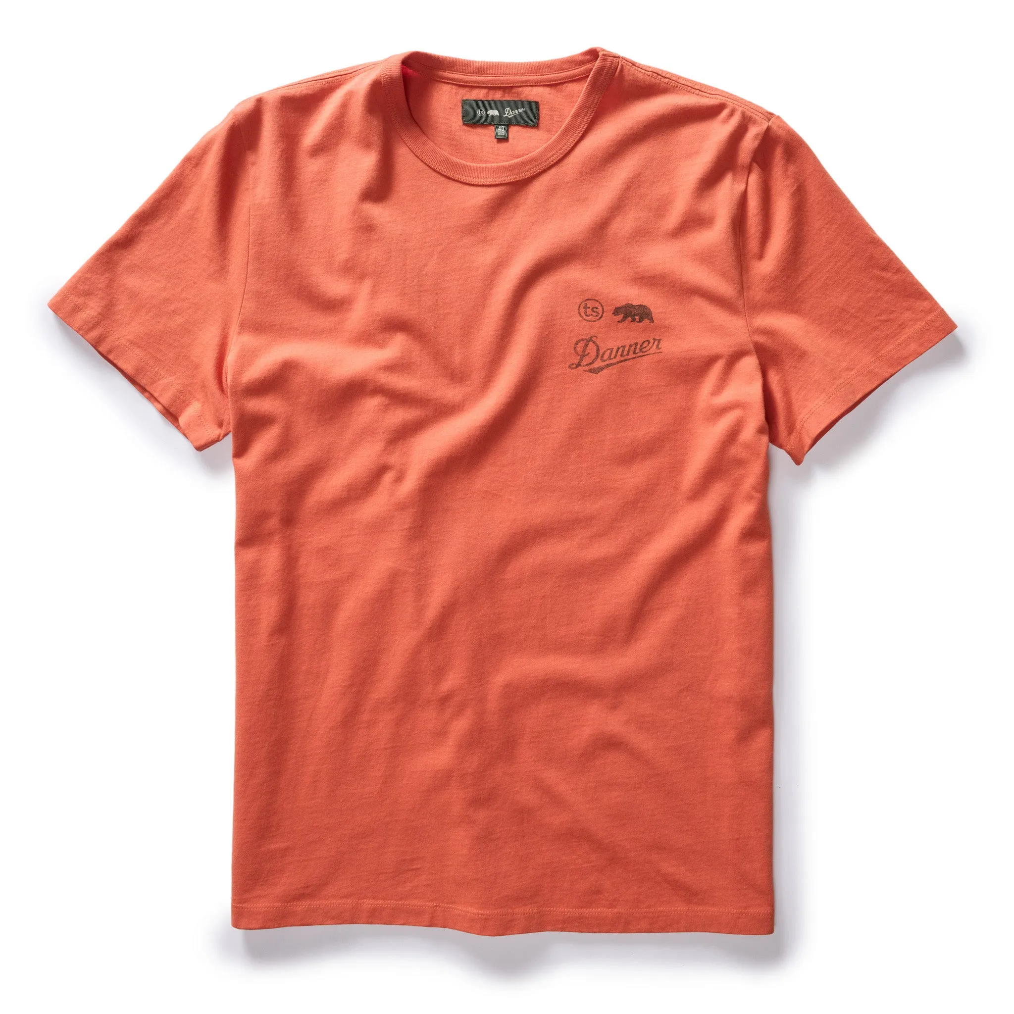 The Organic Cotton Tee in Coastal Trail sold by Taylor Stitch