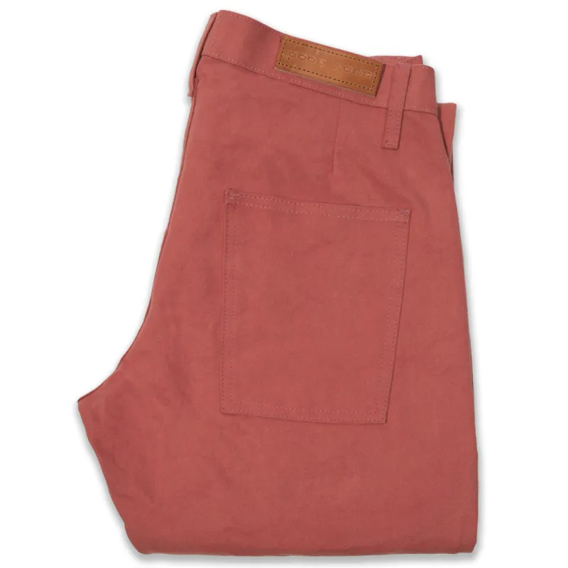 Rhubarb Vintner's Chore Pant sold by Taylor Stitch