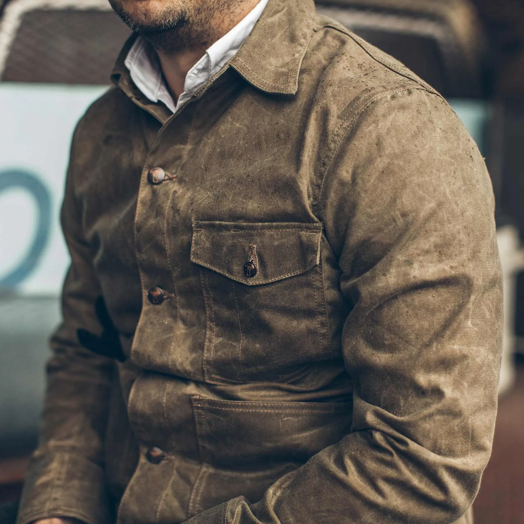 The Project Jacket in Field Tan sold by Taylor Stitch product image thumbnail 3